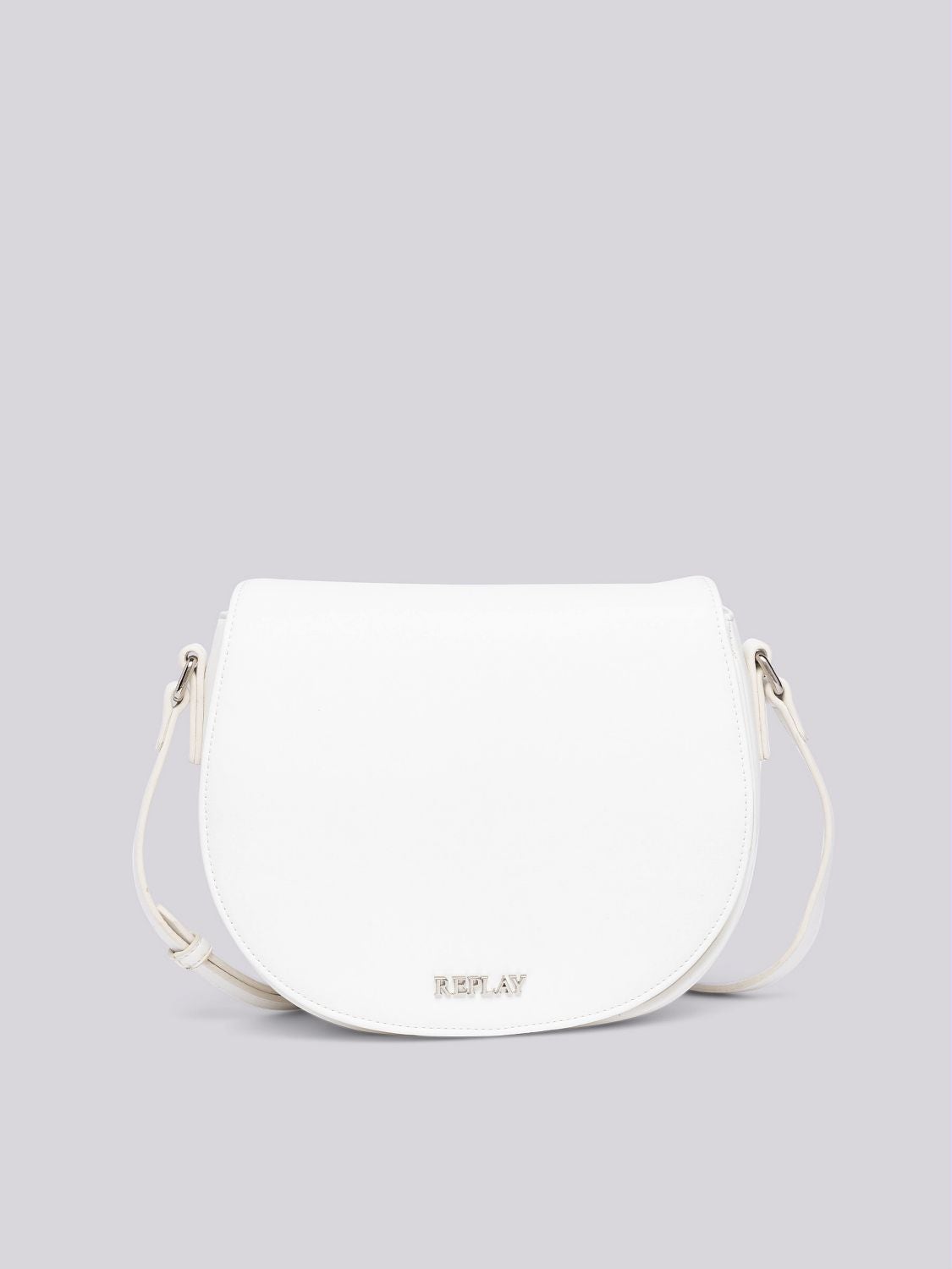 REPLAY Borsa saddle tinta unita FW3586.000.A0420A OPT WHITE 1