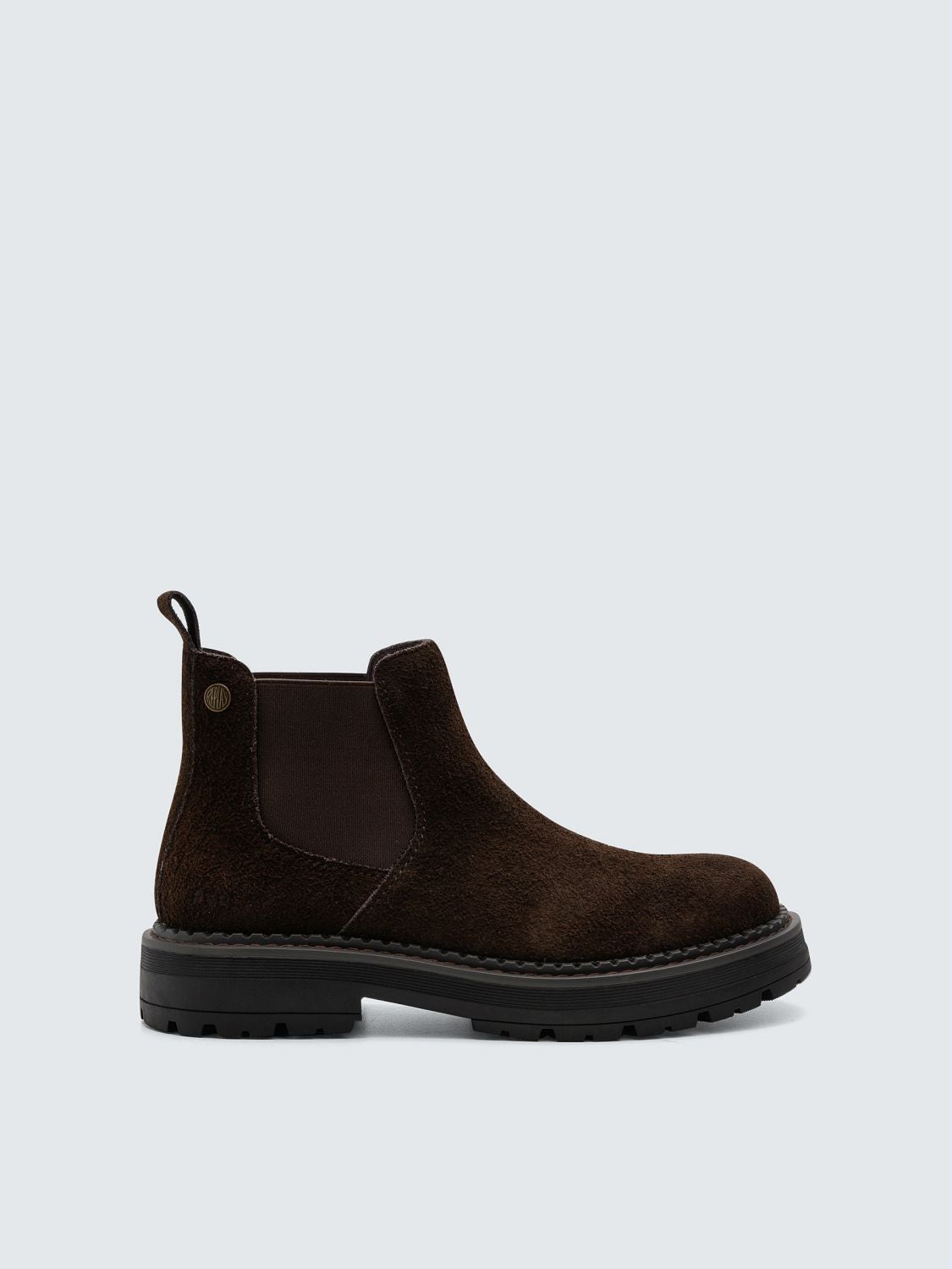 REPLAY STIVALETTI CHELSEA IN SUEDE OBLIVION TOWN GMC1S .000.C0005L DARK BROWN 1