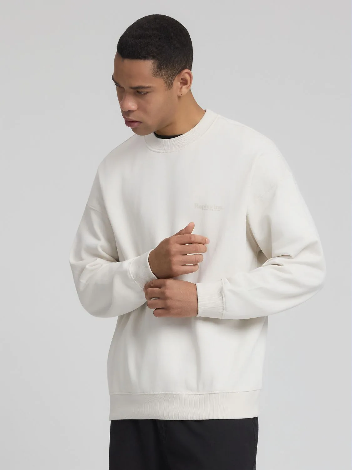 REPLAY KU6060.000.D23960-Sweatshirt KU6060.000.D23960 IVORY 2