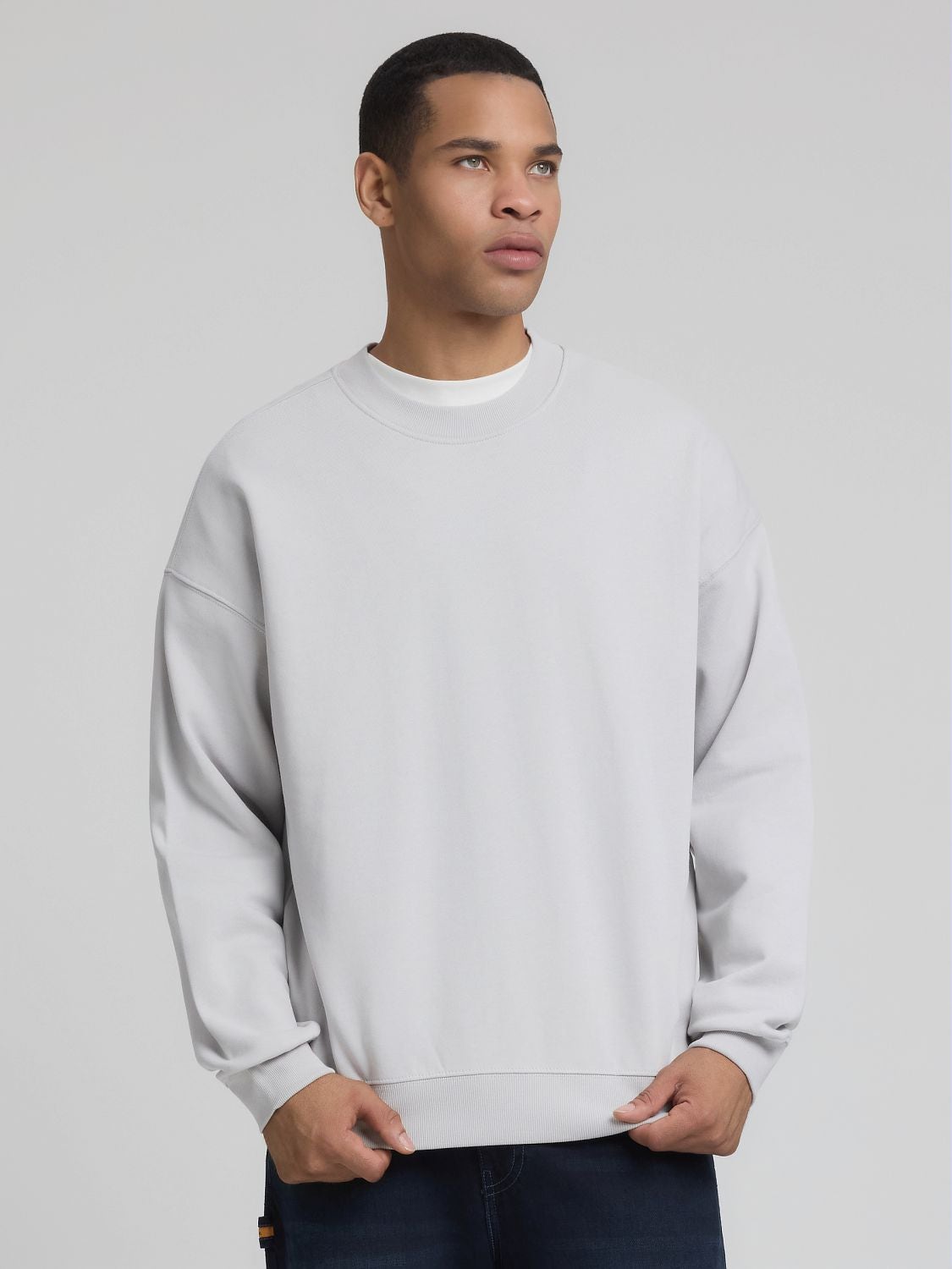 REPLAY KU6064.000.D23960-Sweatshirt KU6064.000.D23960 STONE GREY 2