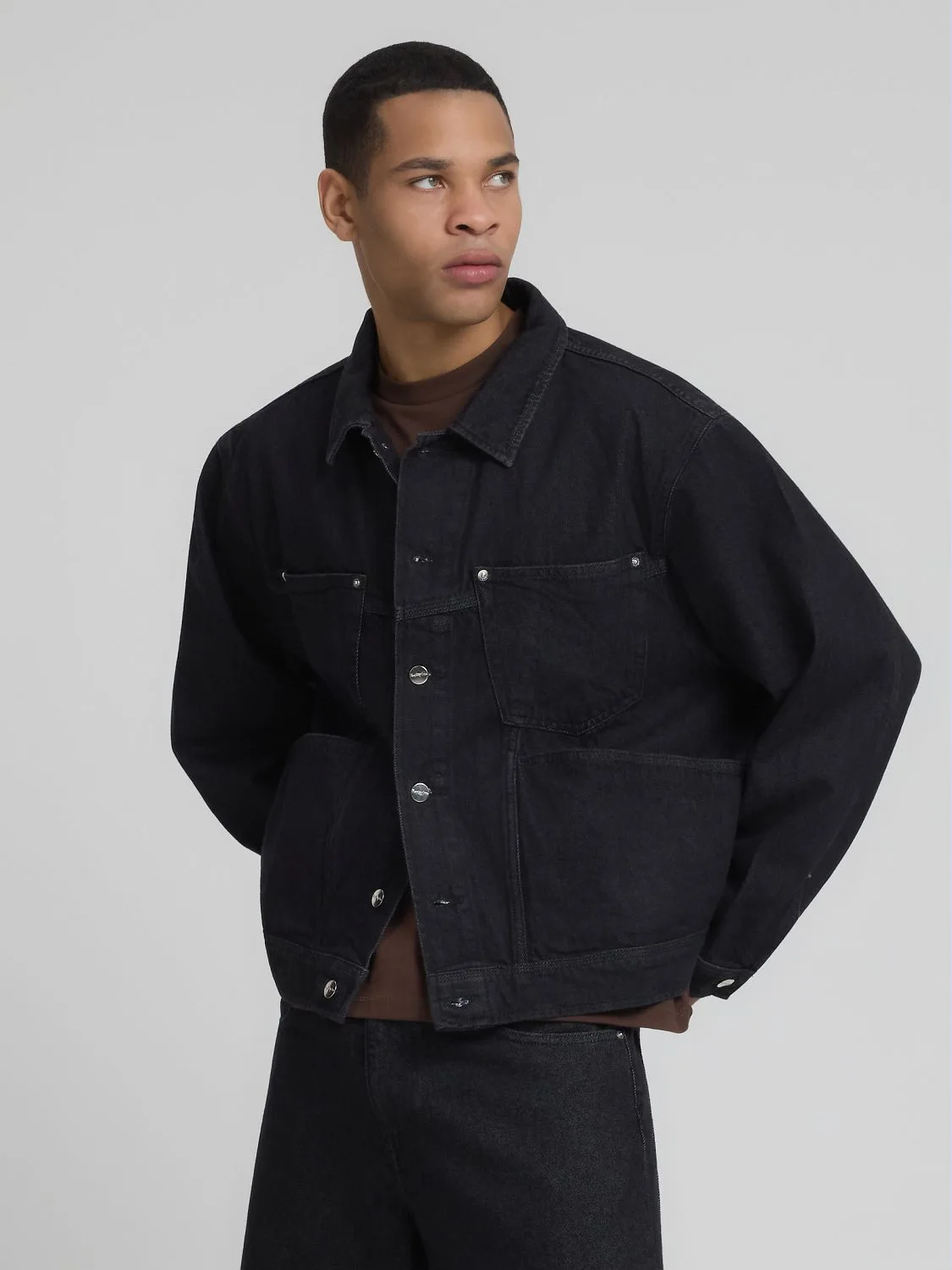 REPLAY KU8001.000.D936001-Jacket KU8001.000.D936001 BLACK DELAVÉ 2