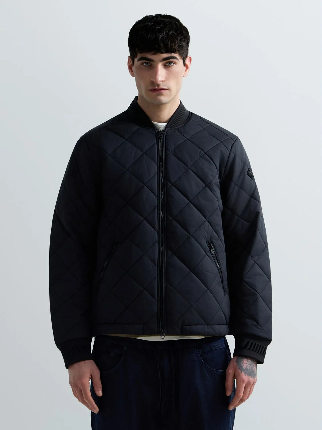 REPLAY GIUBBOTTO TRAPUNTATO REGULAR FIT M8473 .000.85312 BLACK 2