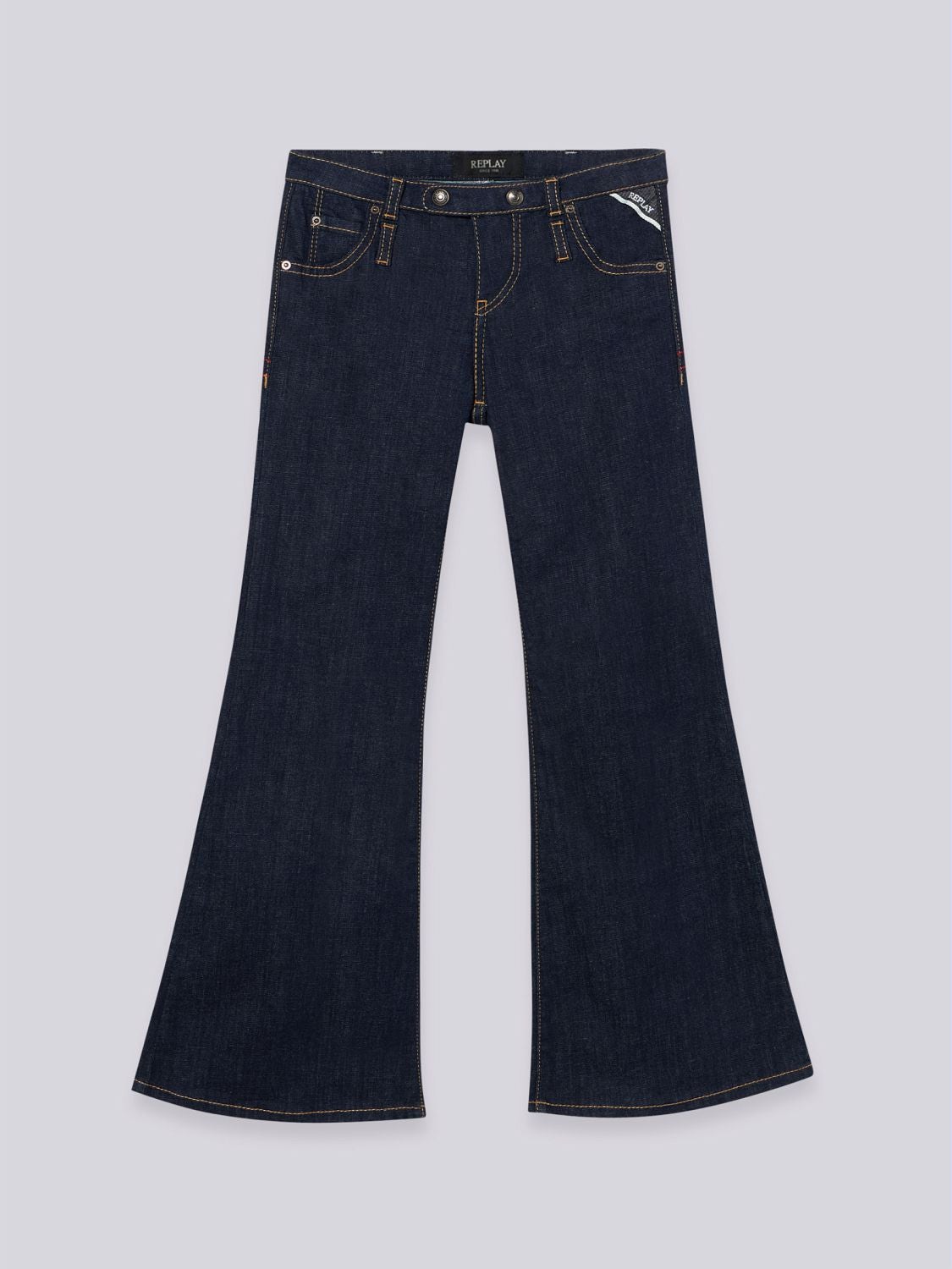 REPLAY AVRY FLARED BOOTCUT JEANS SG9439.050.965 375 DARK BLUE 1