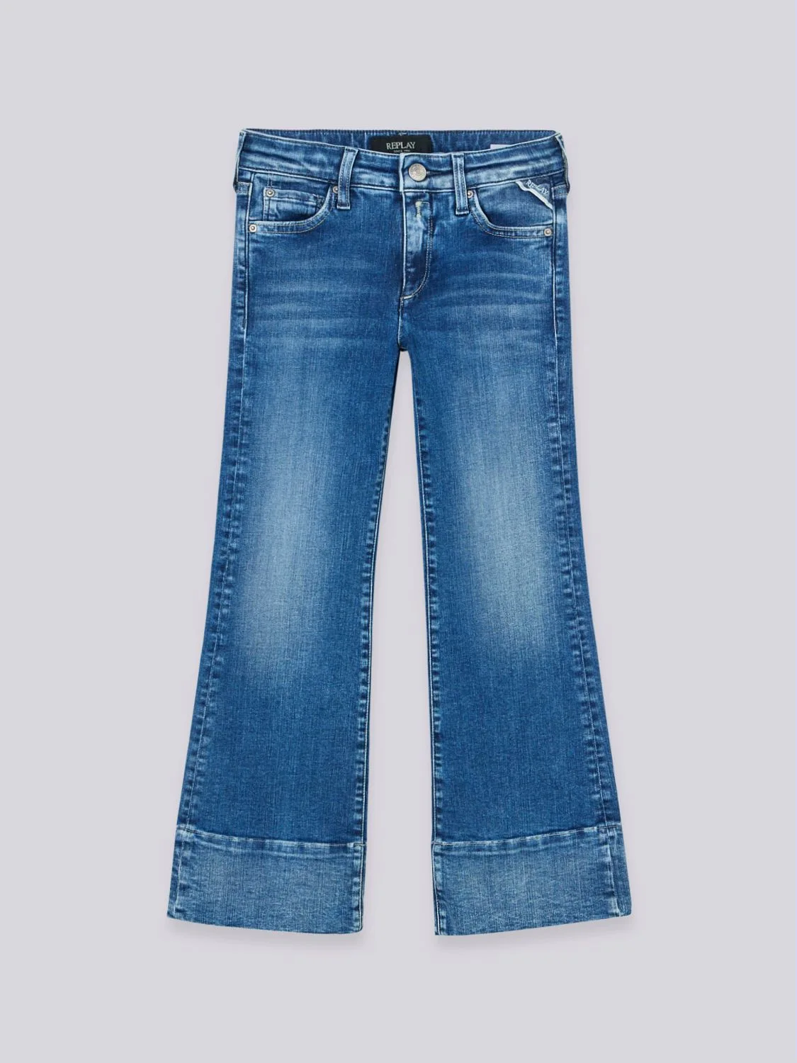 REPLAY JEANS BOOTCUT FIT AMISTA SG9452.050.965 385 MEDIUM BLUE 1