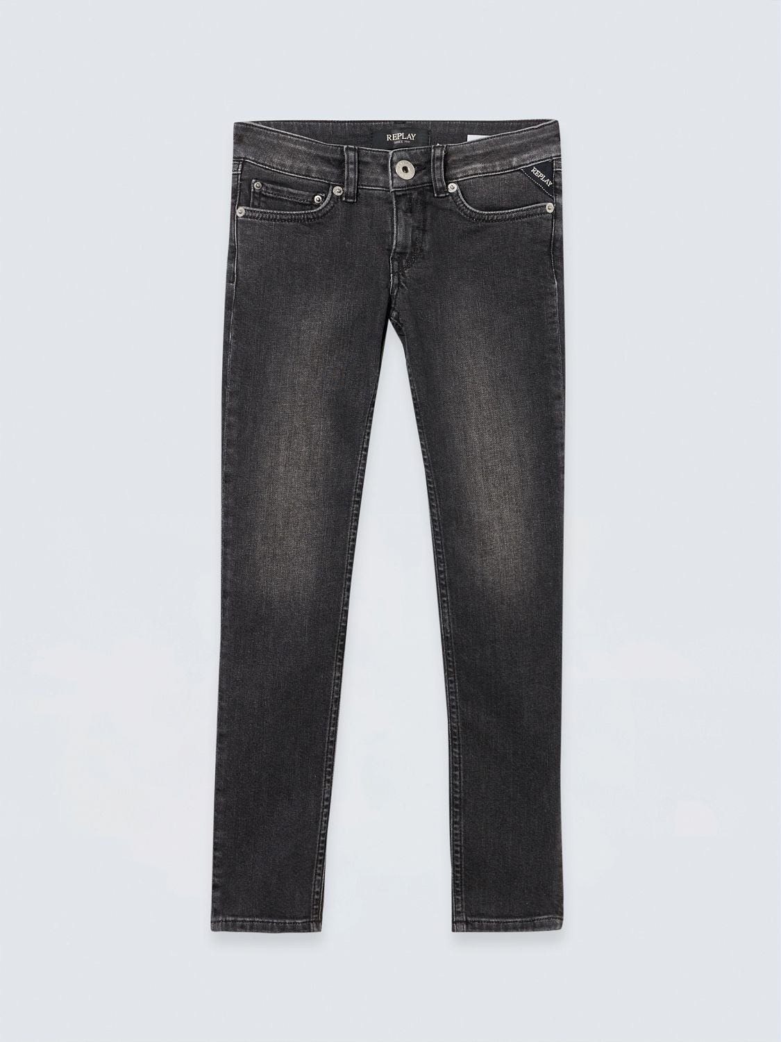 REPLAY DJUNI SKINNY-FIT JEANS SG93AM.000.151 S27 DARK GREY 1