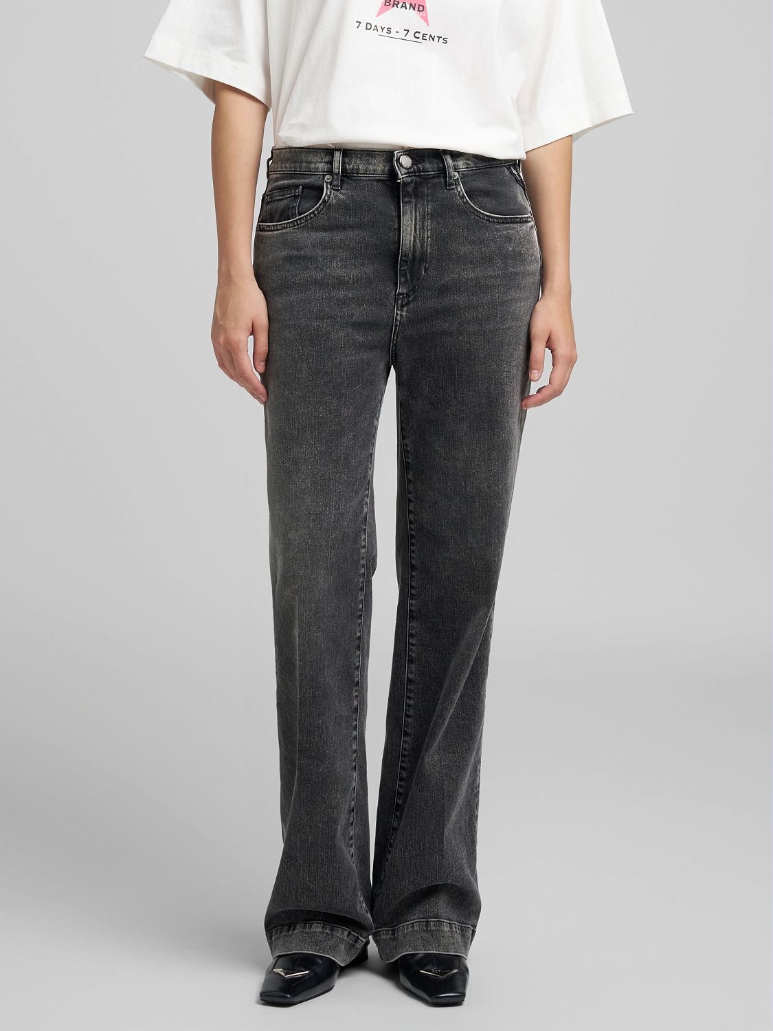 REPLAY MELJA RELAXED-FIT JEANS WB521 .000.899 953 DARK GREY 2