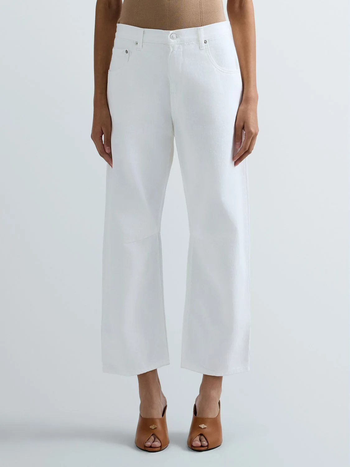 REPLAY JANIE BARREL-FIT JEANS WB550 .026.858001D NATURAL WHITE 2