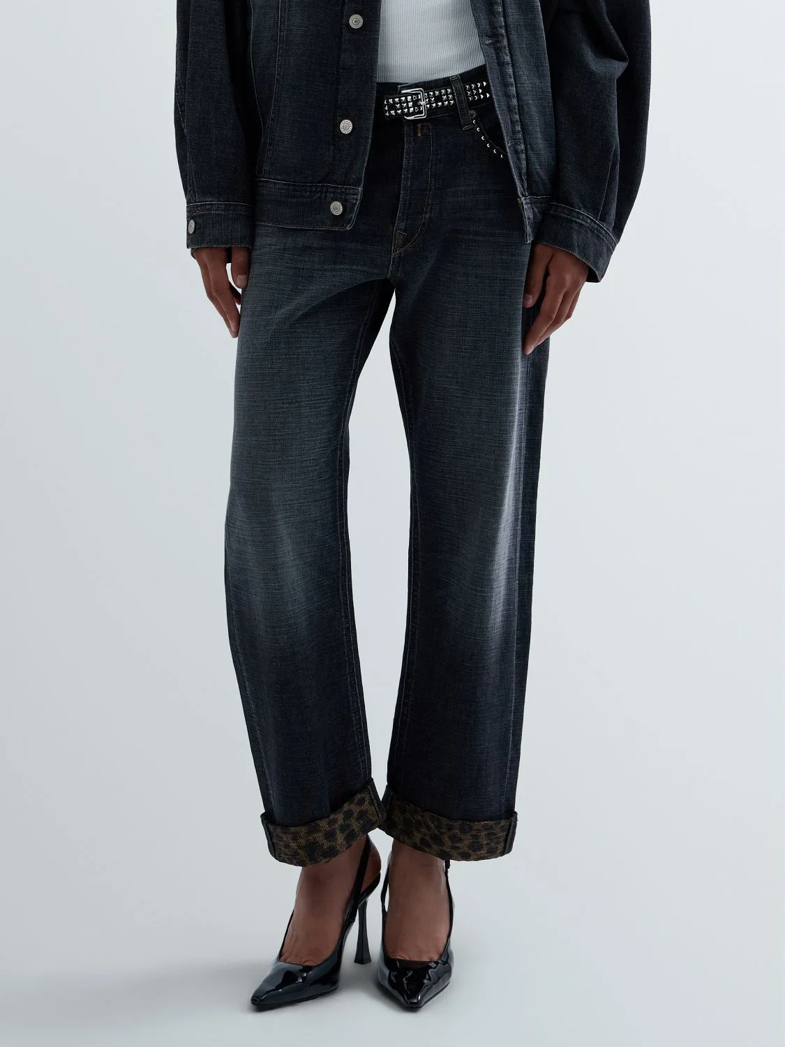 REPLAY AUBRY BOY-FIT JEANS W0532 .0TB.150 285 DARK GREY 2