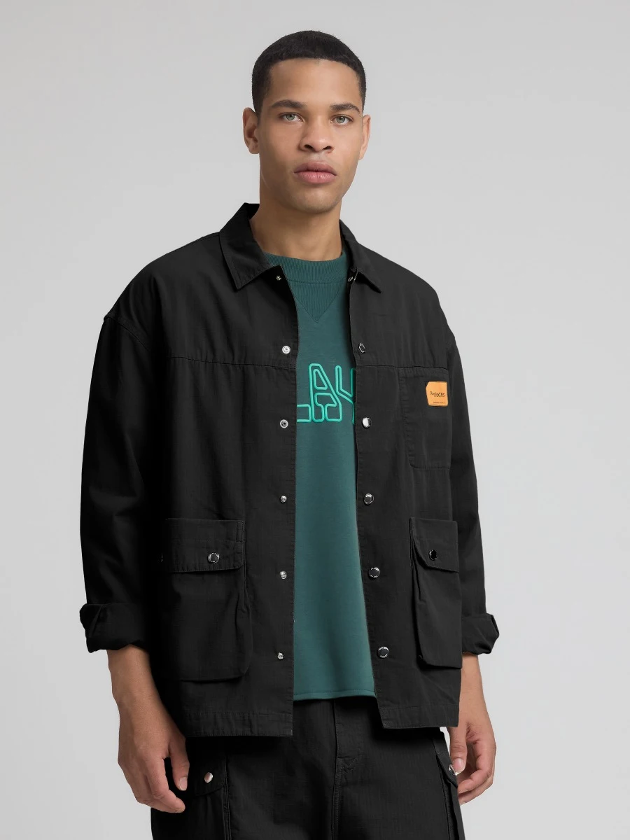 CARGO SHIRT IN COTONE REPLAY INC.