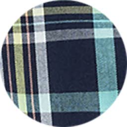 REGULAR-FIT CHEQUERED INDIGO SHIRT