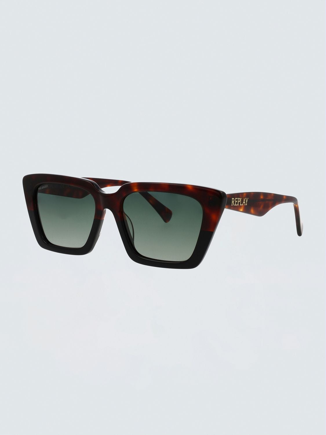 REPLAY WOMEN’S SQUARE CAT-EYE SUNGLASSES AS703S.R00.RY703S COLORE S01 4