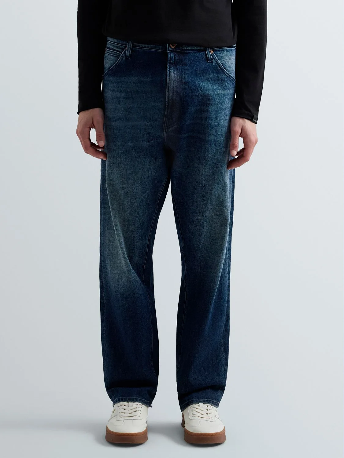 REPLAY WAINE TAPERED-FIT JEANS M1052 .000.425 152 DARK BLUE 2