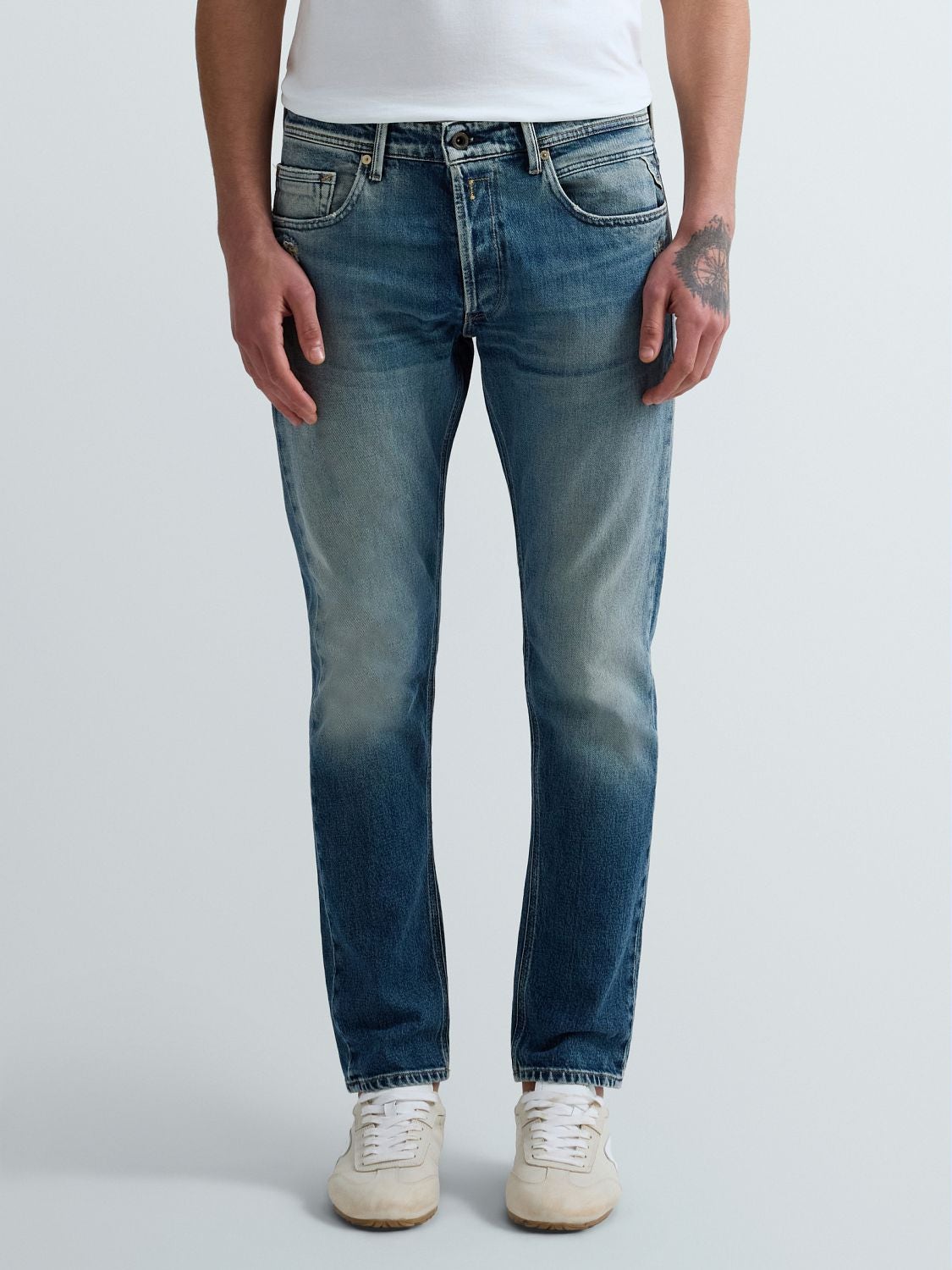 REPLAY REGULAR-FIT-JEANS WILLBI M1008Q.000.795 122 MEDIUM BLUE 2