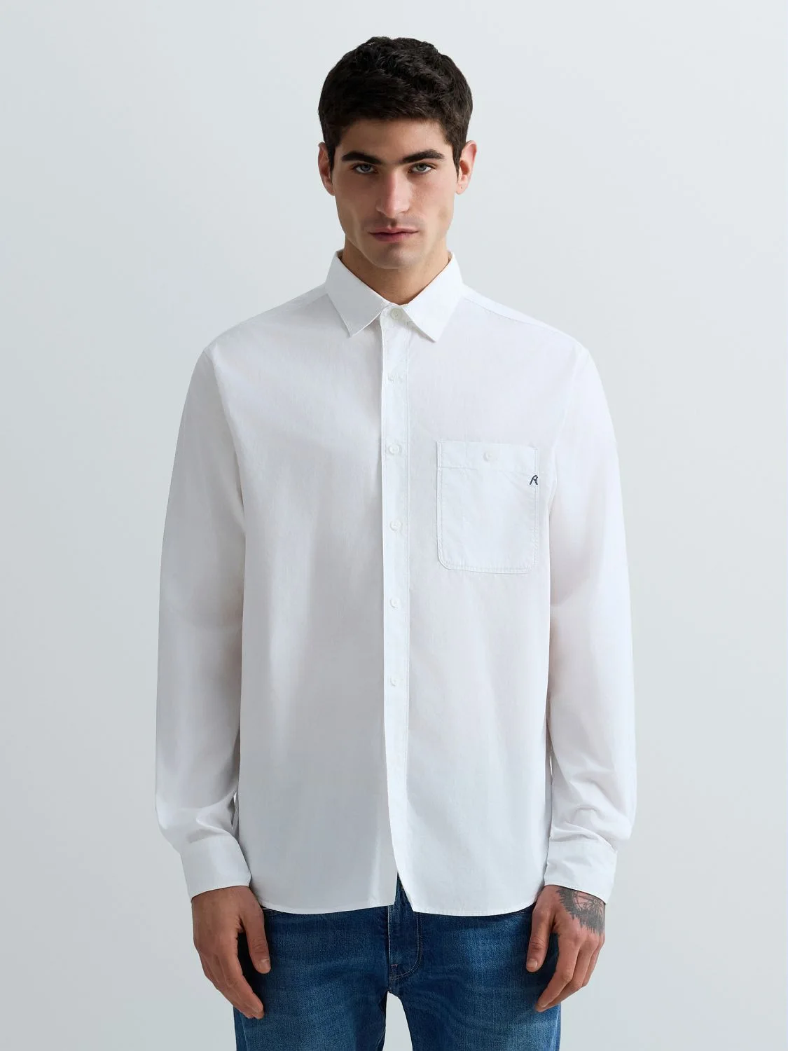 COTTON POPLIN SHIRT