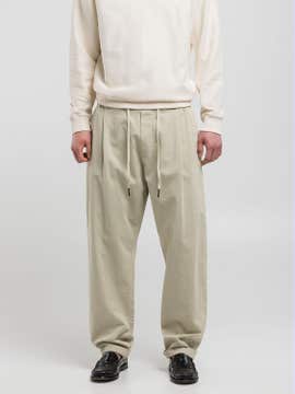 REPLAY SARTORIALE TROUSERS WITH DRAWSTRING