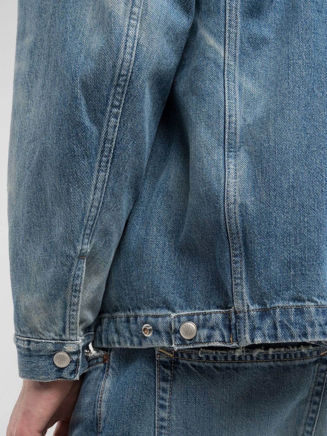 9zero1 recycled denim jacket Medium blue | Replay Jeans