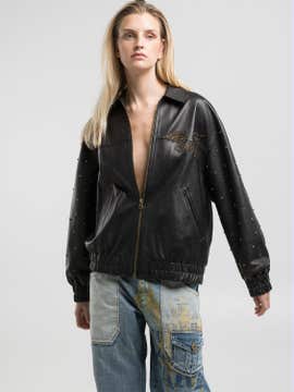 WE ARE REPLAY LEATHER JACKET