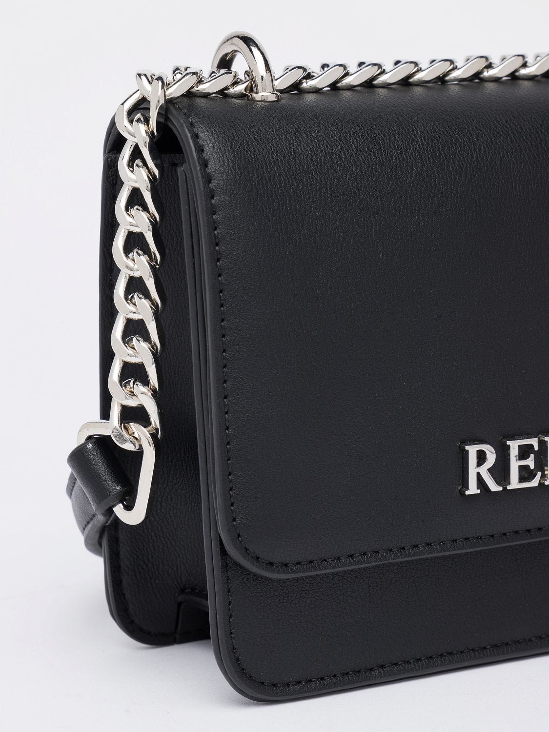 Crossbody bag with chain Black | Replay Jeans