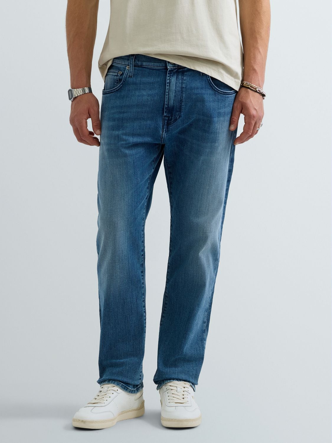 REPLAY AIDEEN STRAIGHT-FIT JEANS M1075 .000.685 218 MEDIUM BLUE 2