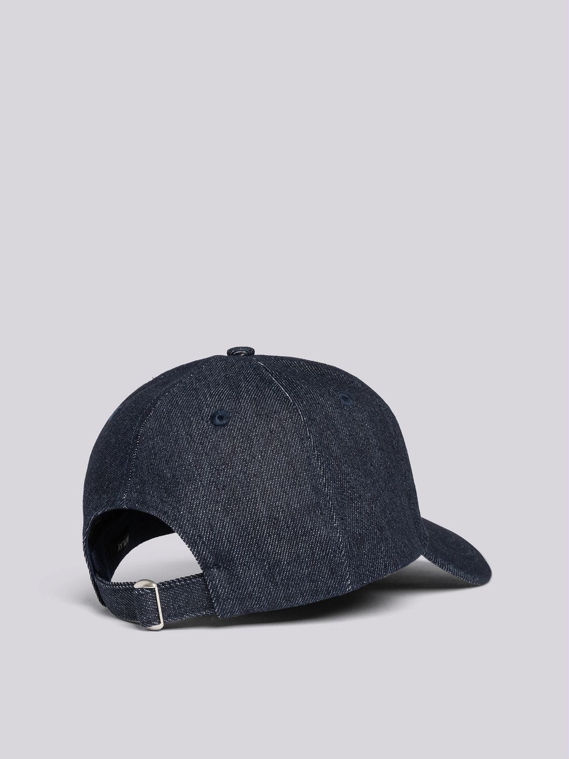 90s POLO JEANS DENIM CAP 星条旗 SNAP BACK Denim cap with embroidery Night denim | Replay Jeans