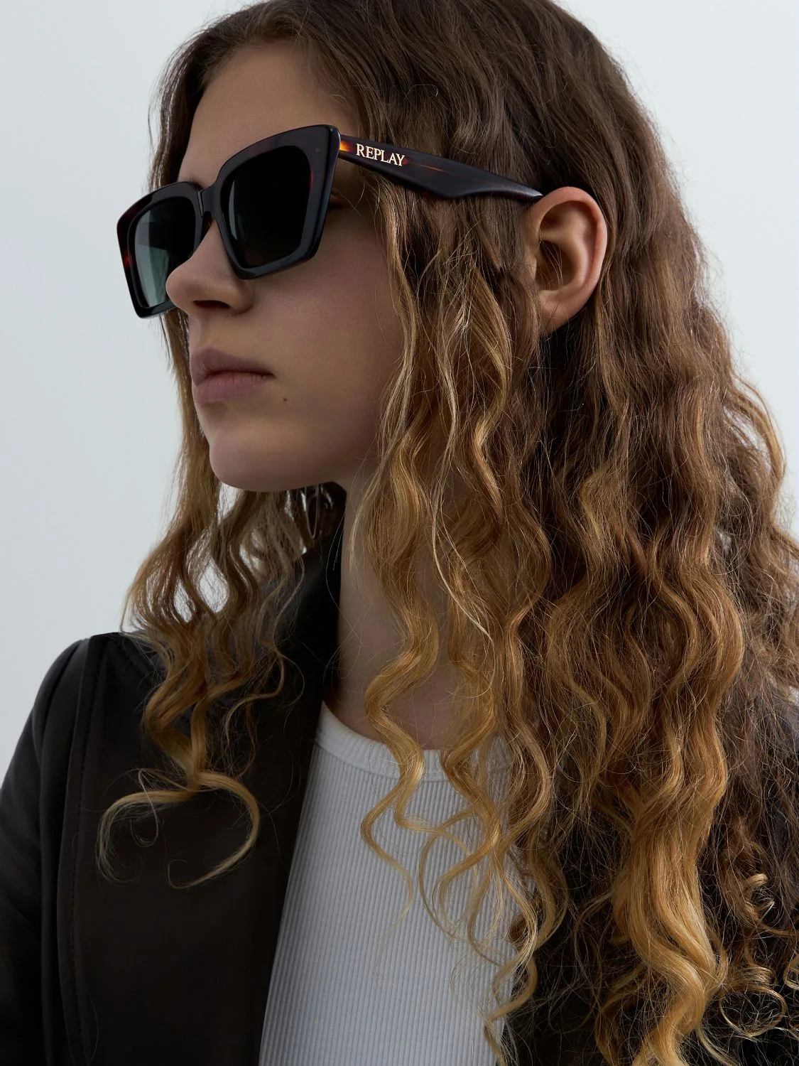 Women's square cat-eye sunglasses Colore s01 | Replay Jeans