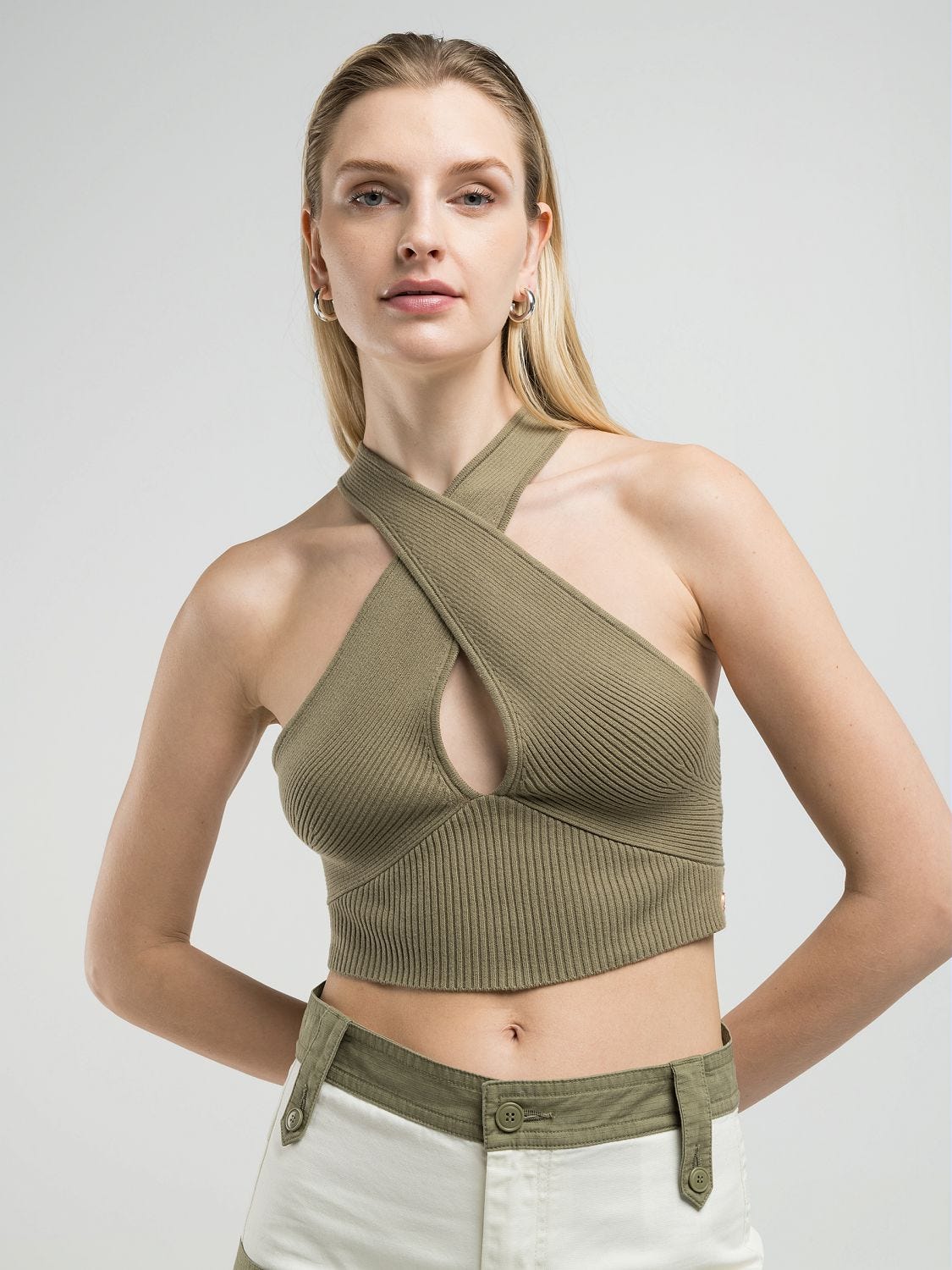 トップス RRR123 Penta cropped knit RRR123 Penta cropped knit