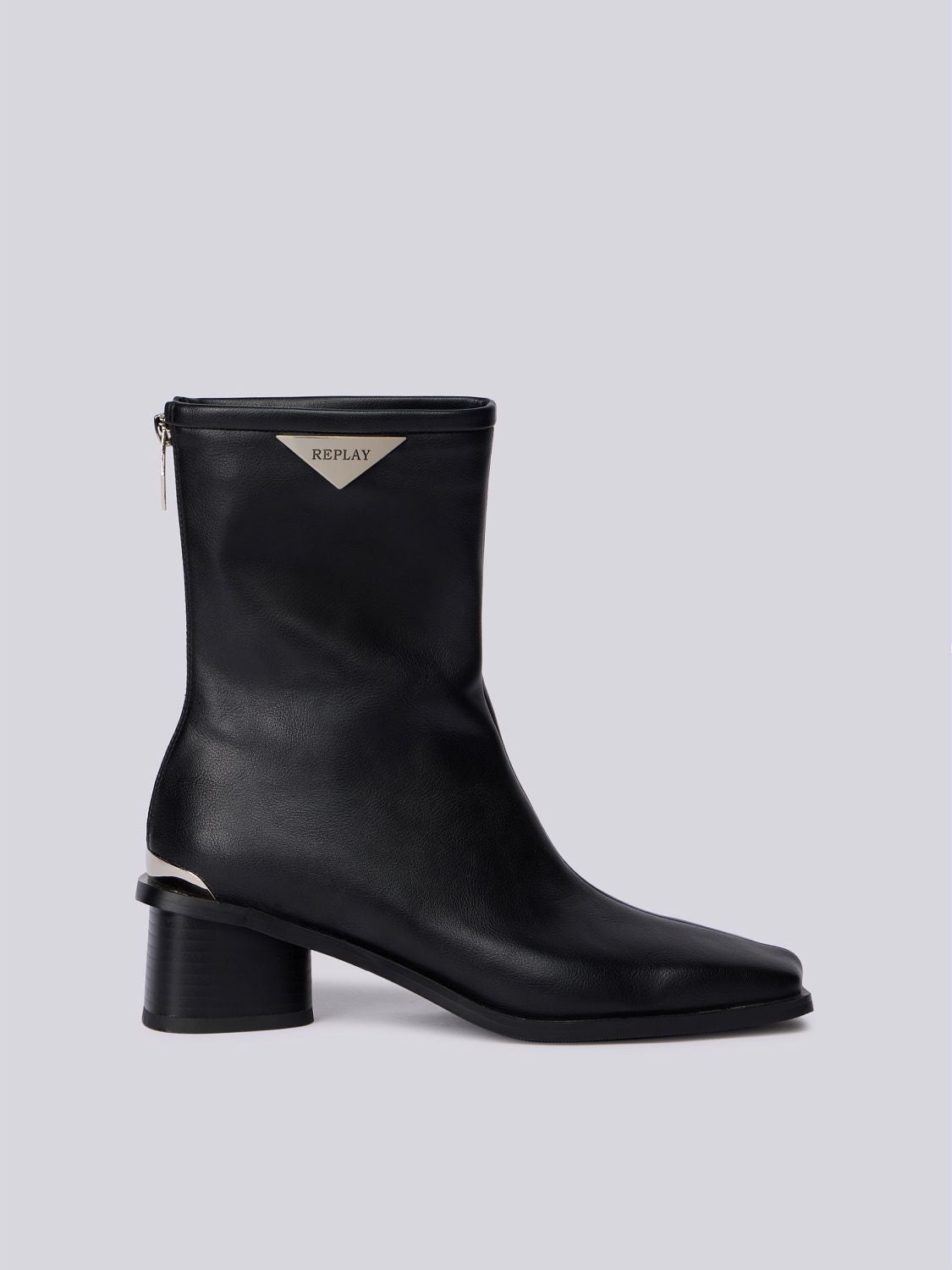 REPLAY JULIE MID ANKLE BOOTS GWN96 .000.C0001S BLACK 1