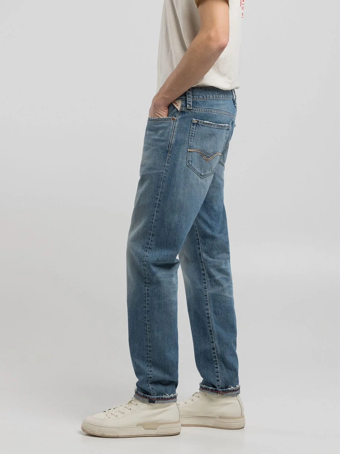 Deryck regular-fit jeans Medium blue | Replay Jeans