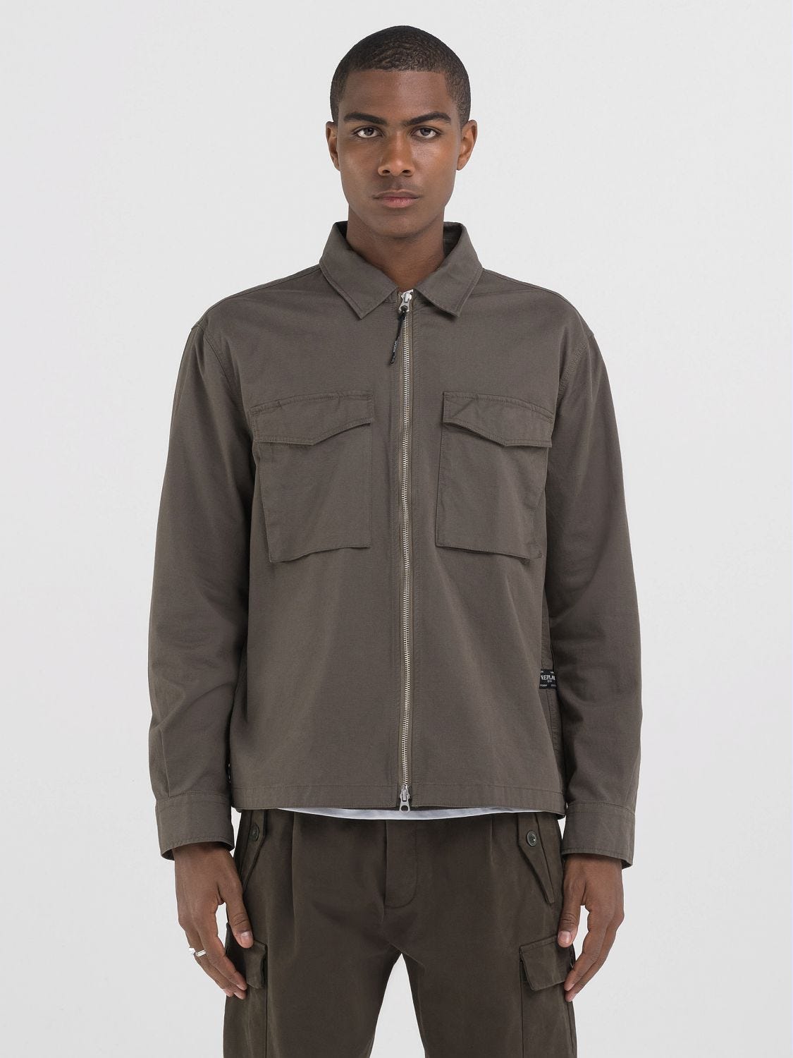 REPLAY（現CTHY） COTTON SILK SHIRT JACKET