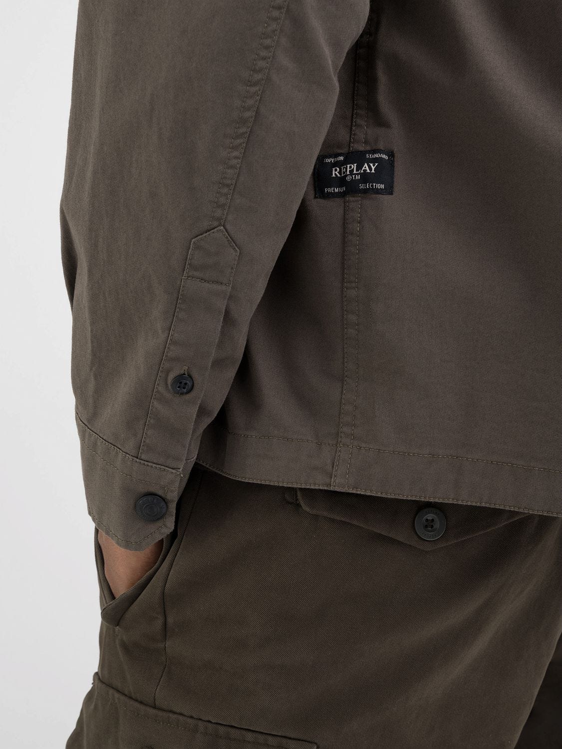 REPLAY（現CTHY） COTTON SILK SHIRT JACKET