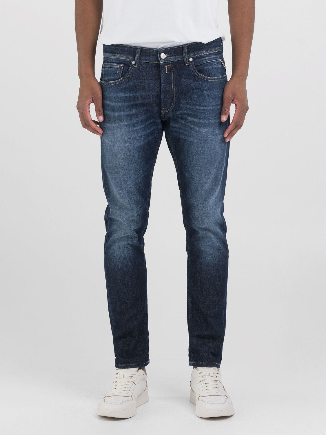 REPLAY BLUE JEANS リプレイ 圧縮 ニット ウール Pコート 8058700037316cl_60