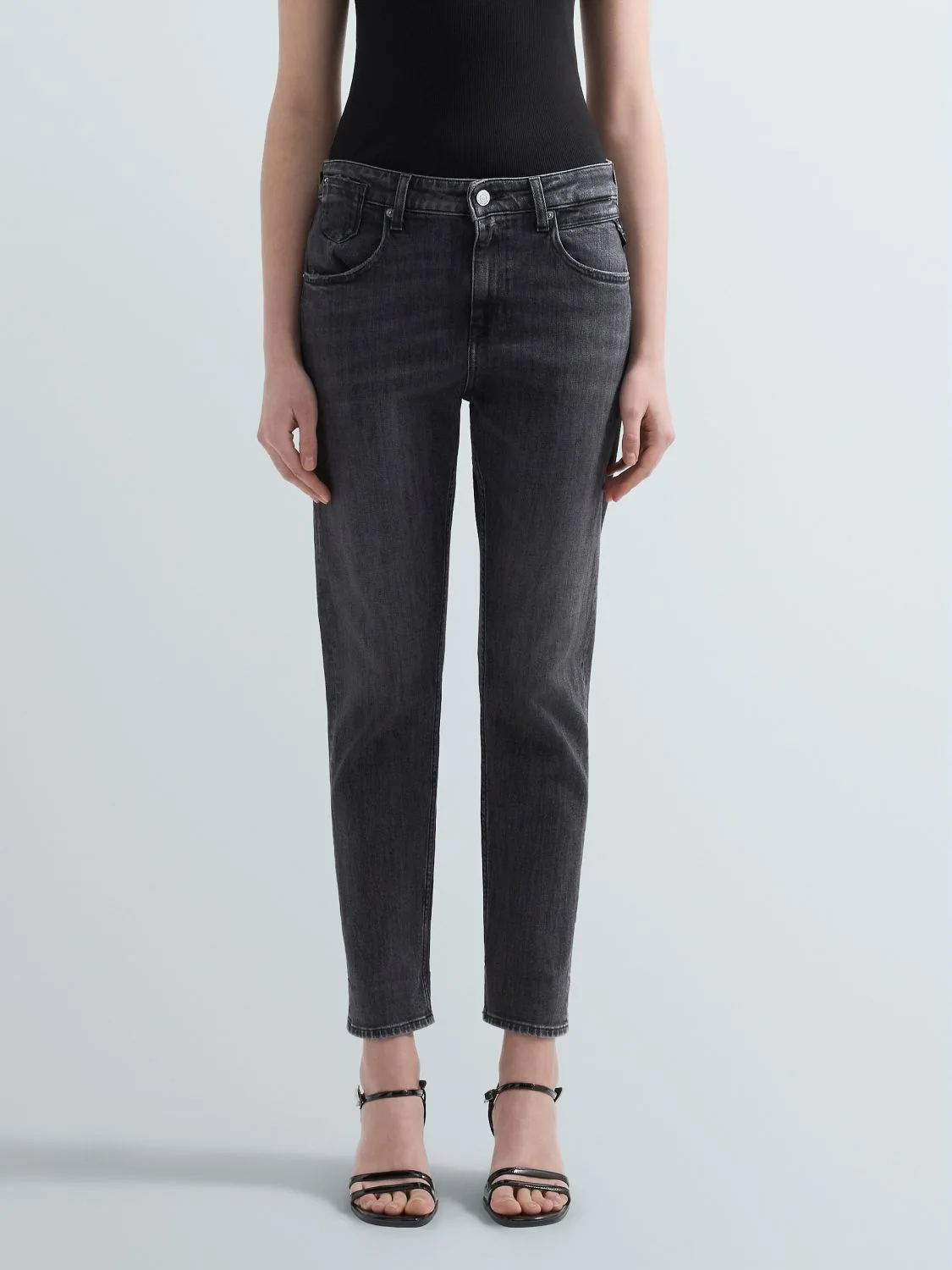REPLAY MARTY BOY-FIT JEANS WA416 .000.613 153 DARK GREY 2