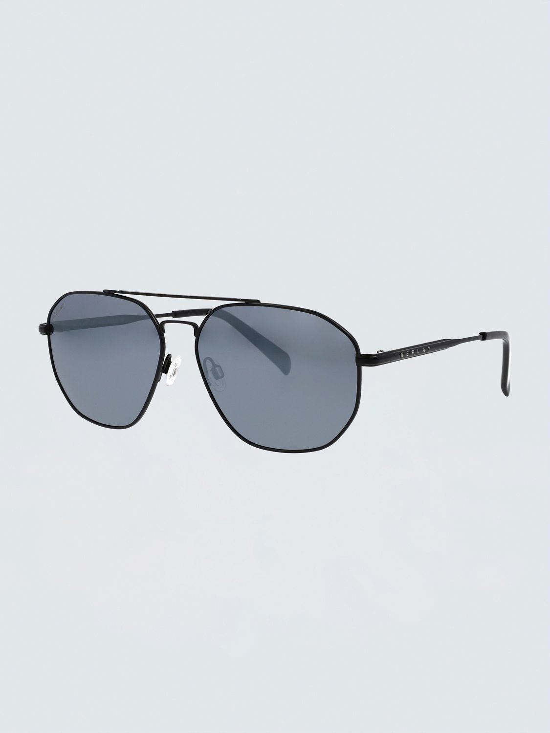 REPLAY UNISEX SQUARE METAL SUNGLASSES AS700S.R00.RY700S COLORE S01 2