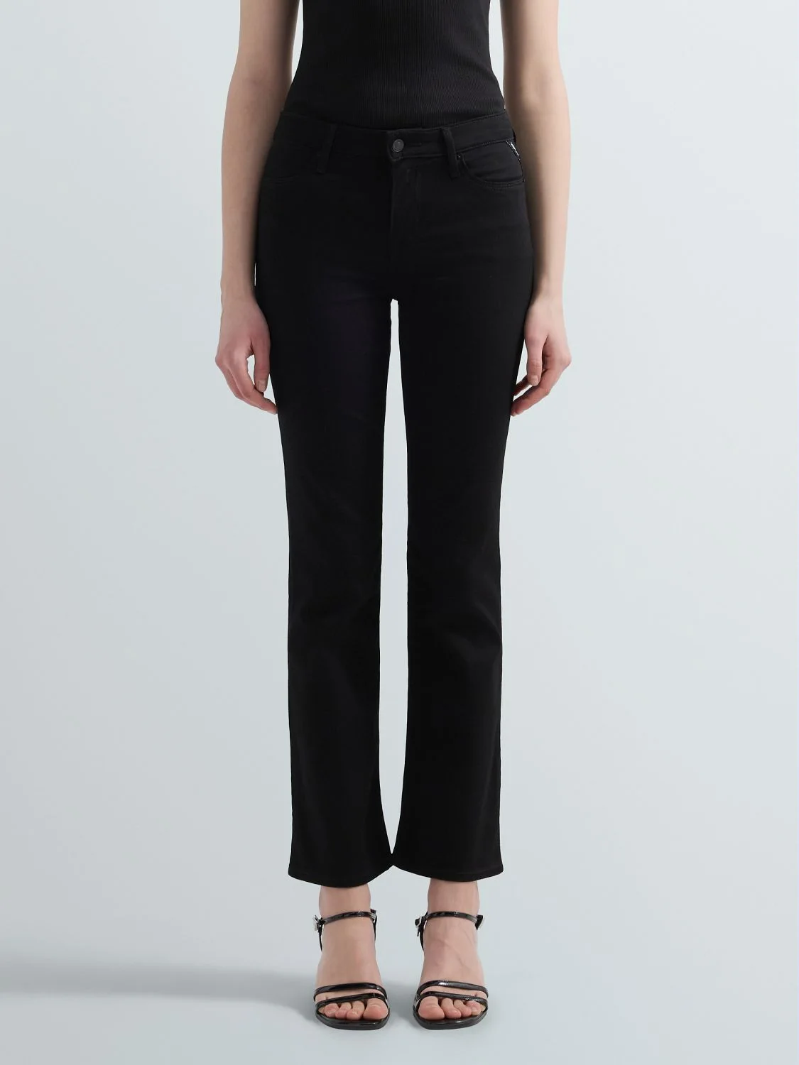 REPLAY ZOLIE STRAIGHT-FIT JEANS WA516 .000.877 141 BLACK 2