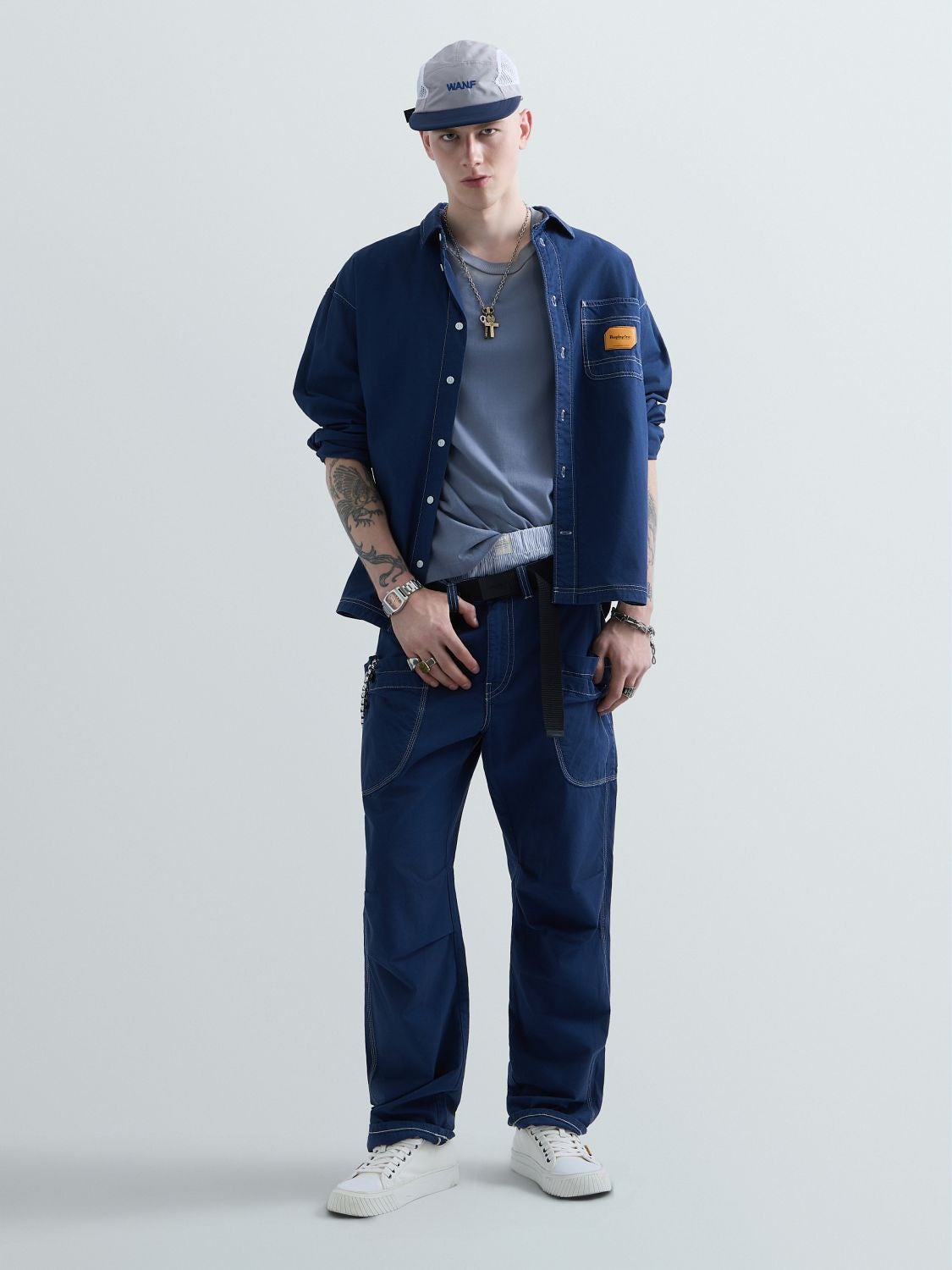 REPLAY KU1013.000.D855689-Pants KU1013.000.D855689 INDIGO BLUE 1
