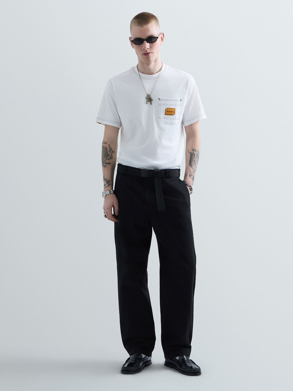 REPLAY KU6053.000.D23608P-TShirt KU6053.000.D23608P OFF WHITE 1