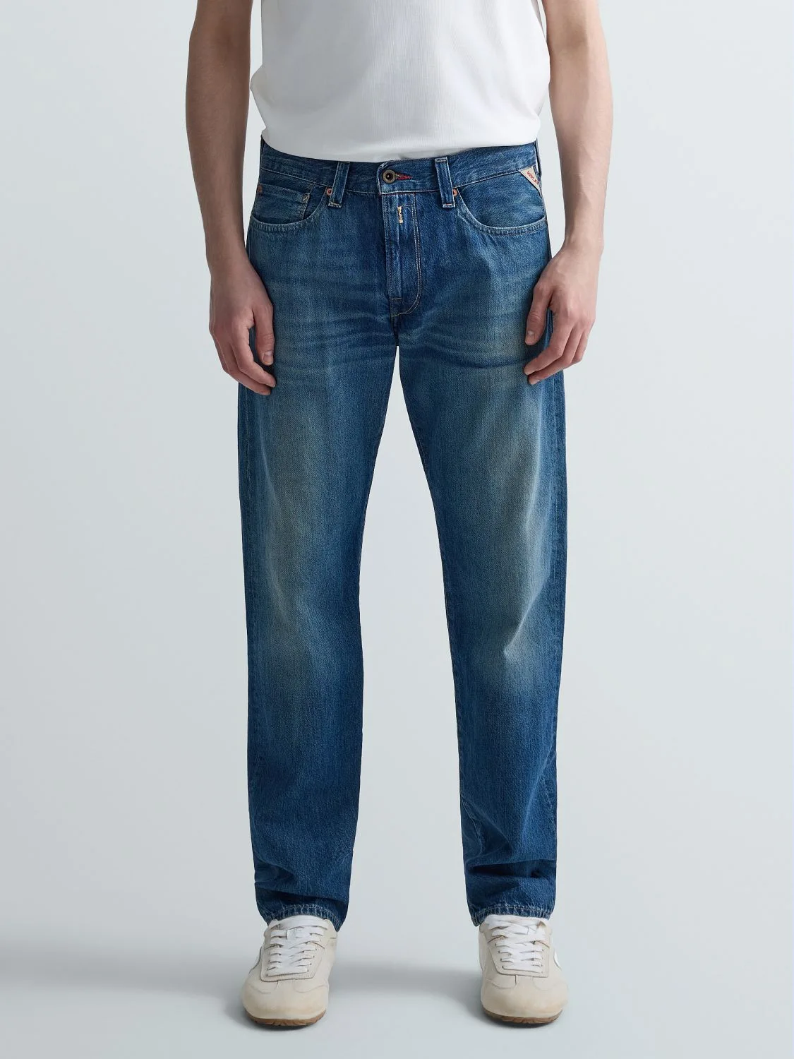 REPLAY NEAAL SLIM-FIT JEANS M1038R.000.814 836 DARK BLUE 4