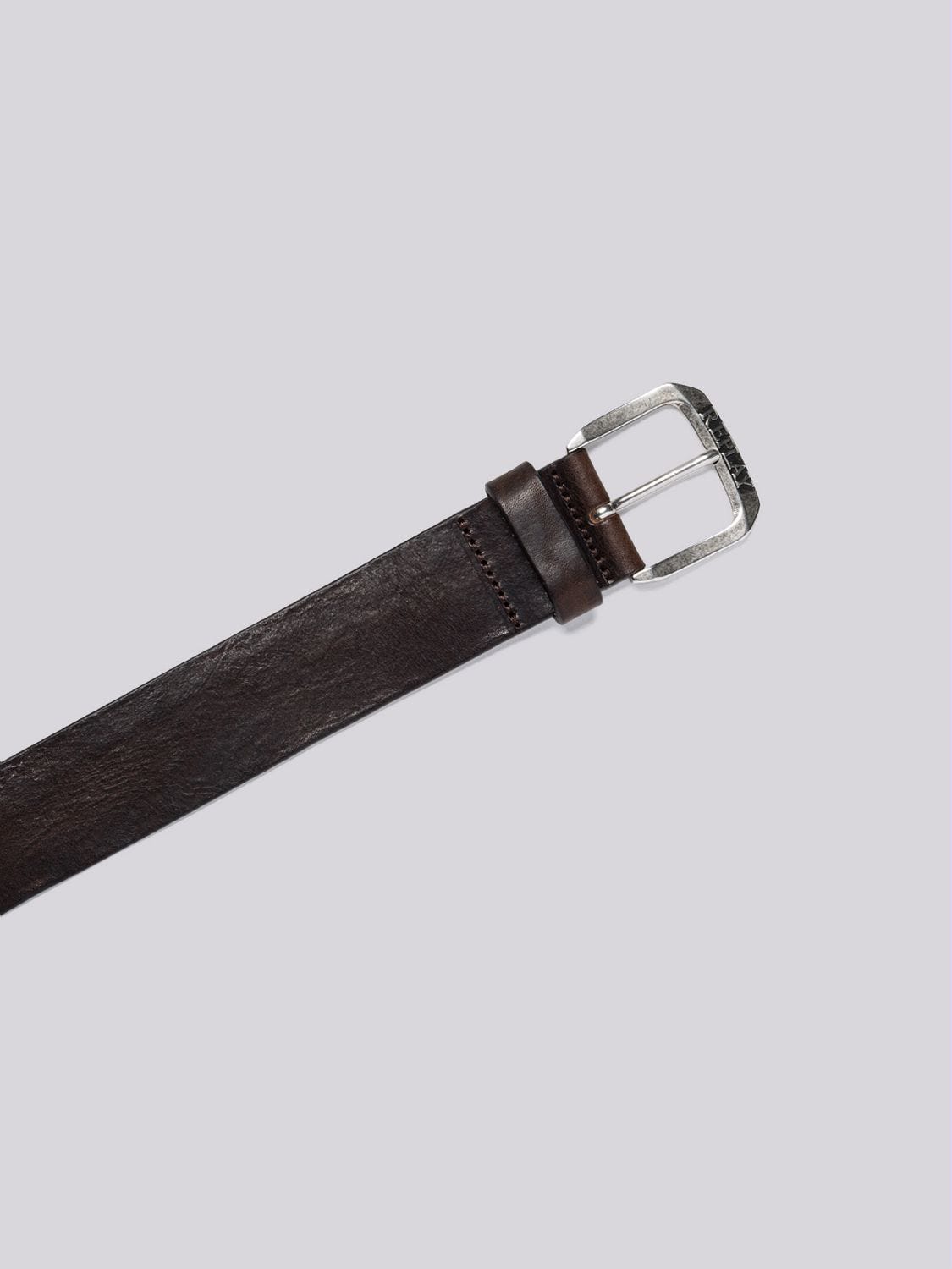 Vintage leather belt Fade tobacco | Replay Jeans