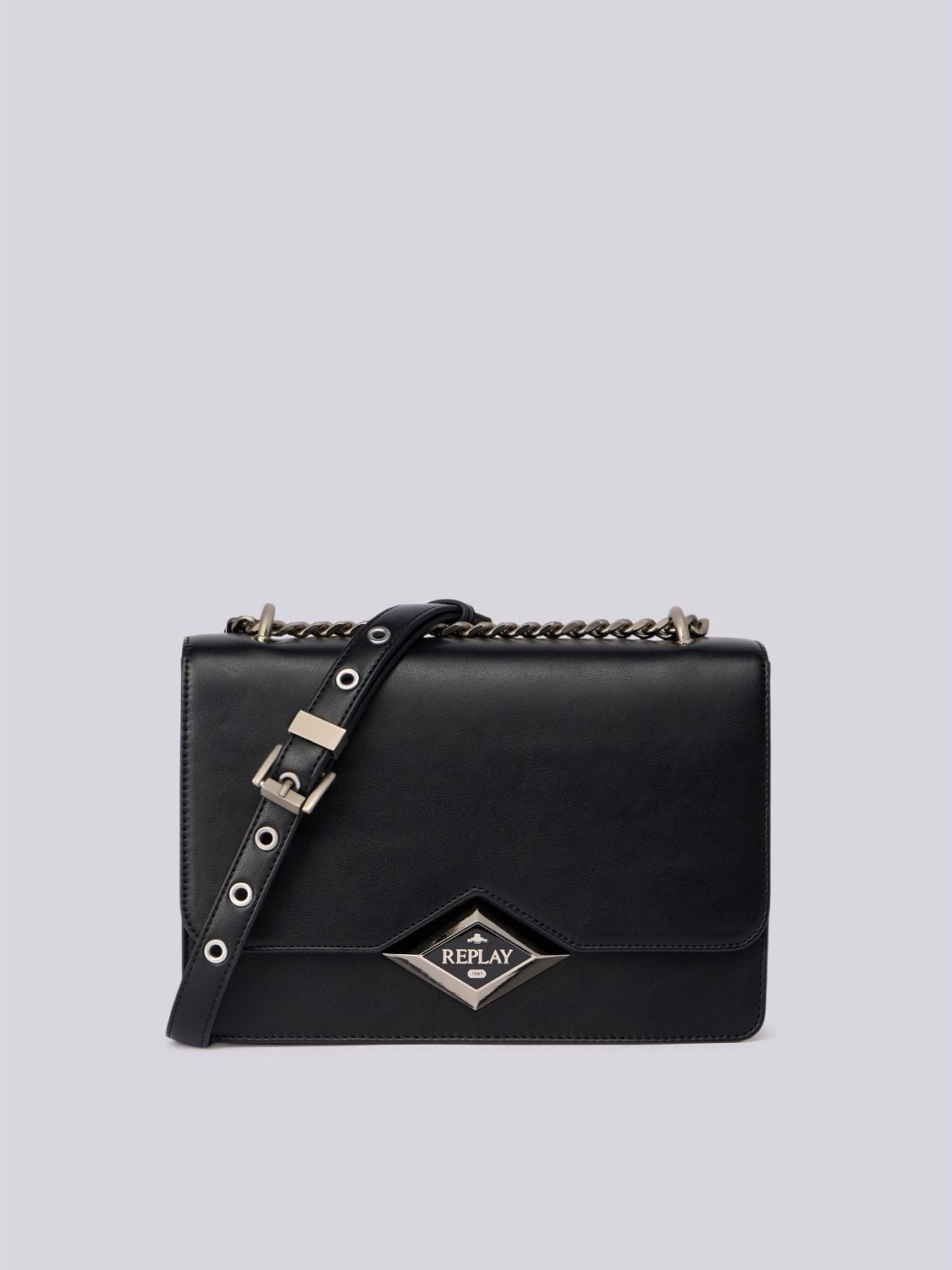 CROSSBODY BAG WITH DIAMOND LOGO