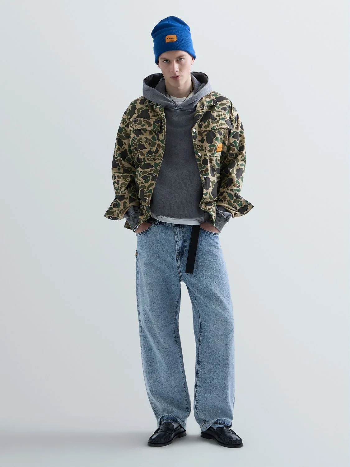 REPLAY BAGGY-FIT REPLAY INC. PITMAN JEANS KU1001.000.D932003 LIGHT BLUE 2