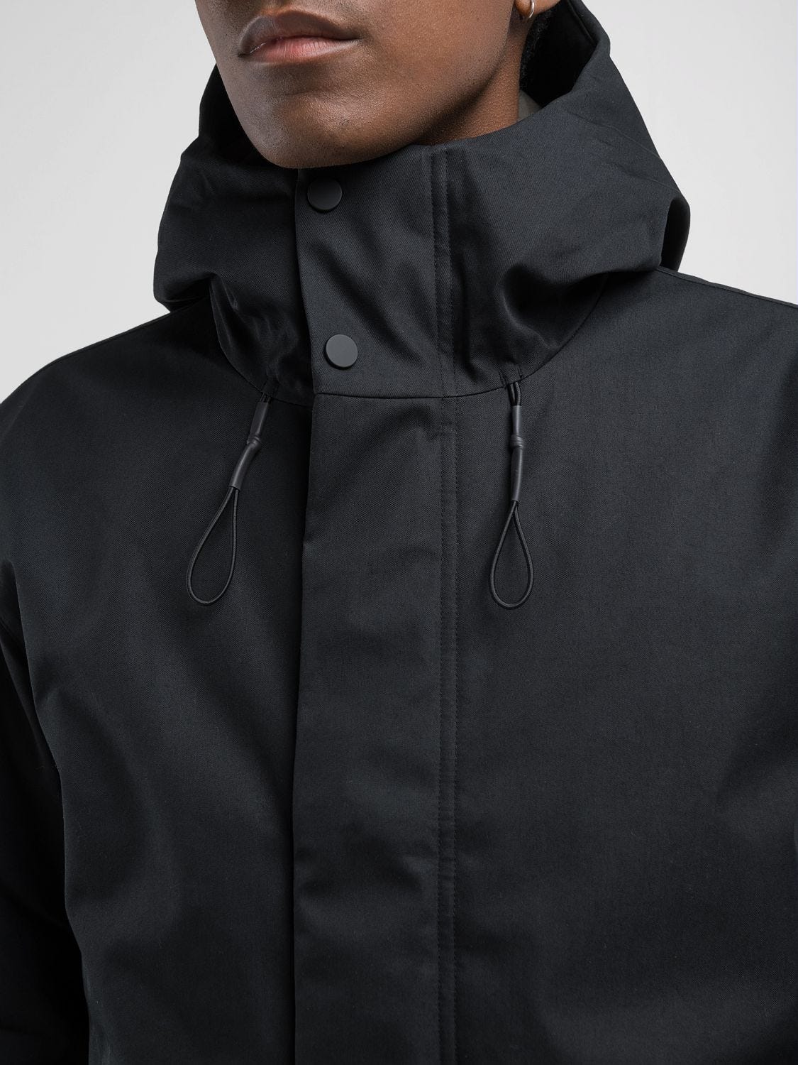 おすすめ parka hooded Cotton-blend Black Jeans Replay | ジャケット・アウター