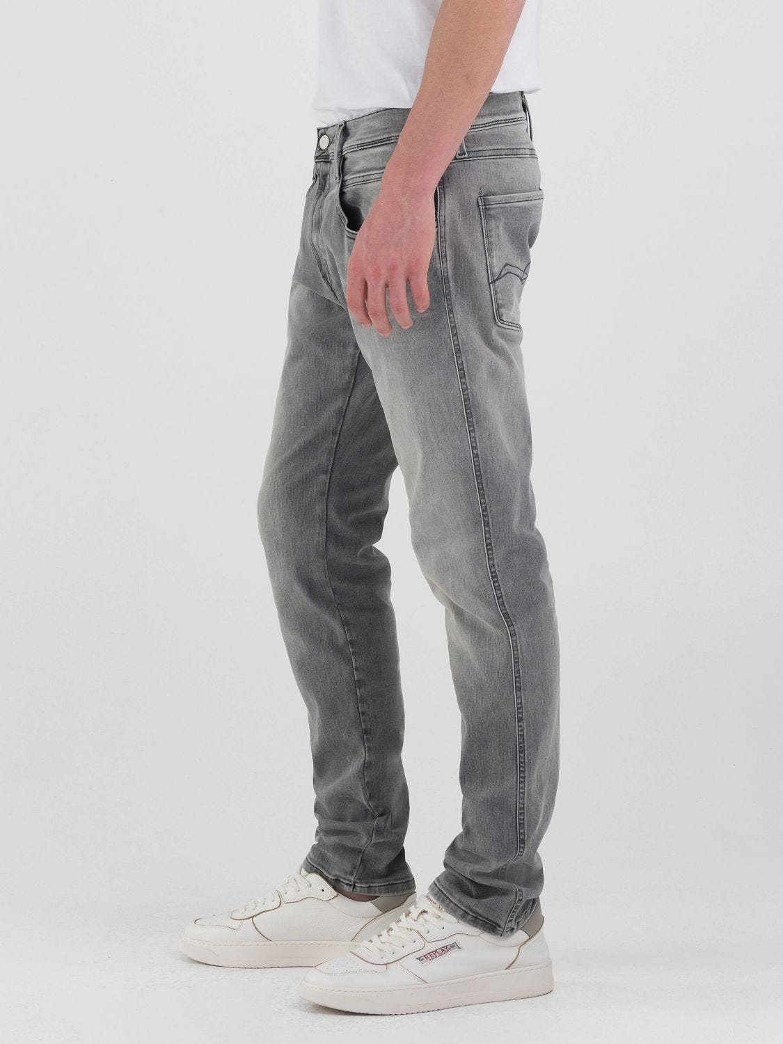 Anbass slim-fit jeans Medium grey | Replay Jeans