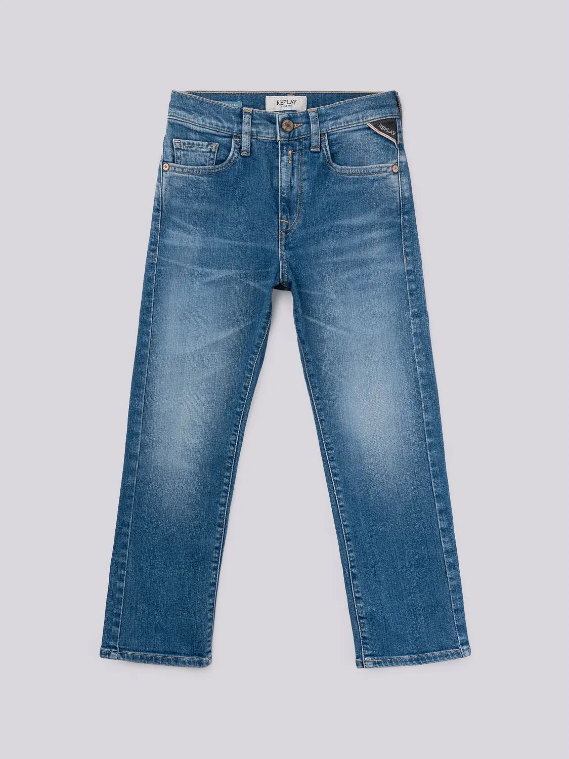 【BAON】Ryudo Wide Washing Denim Pants BAON】Spot Vintage Wrinkle Washed Denim Pants Type 00 14.1oz