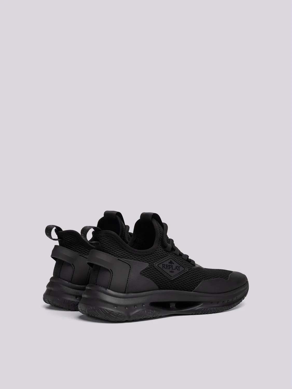 Milefor base sneakers Black | Replay Jeans