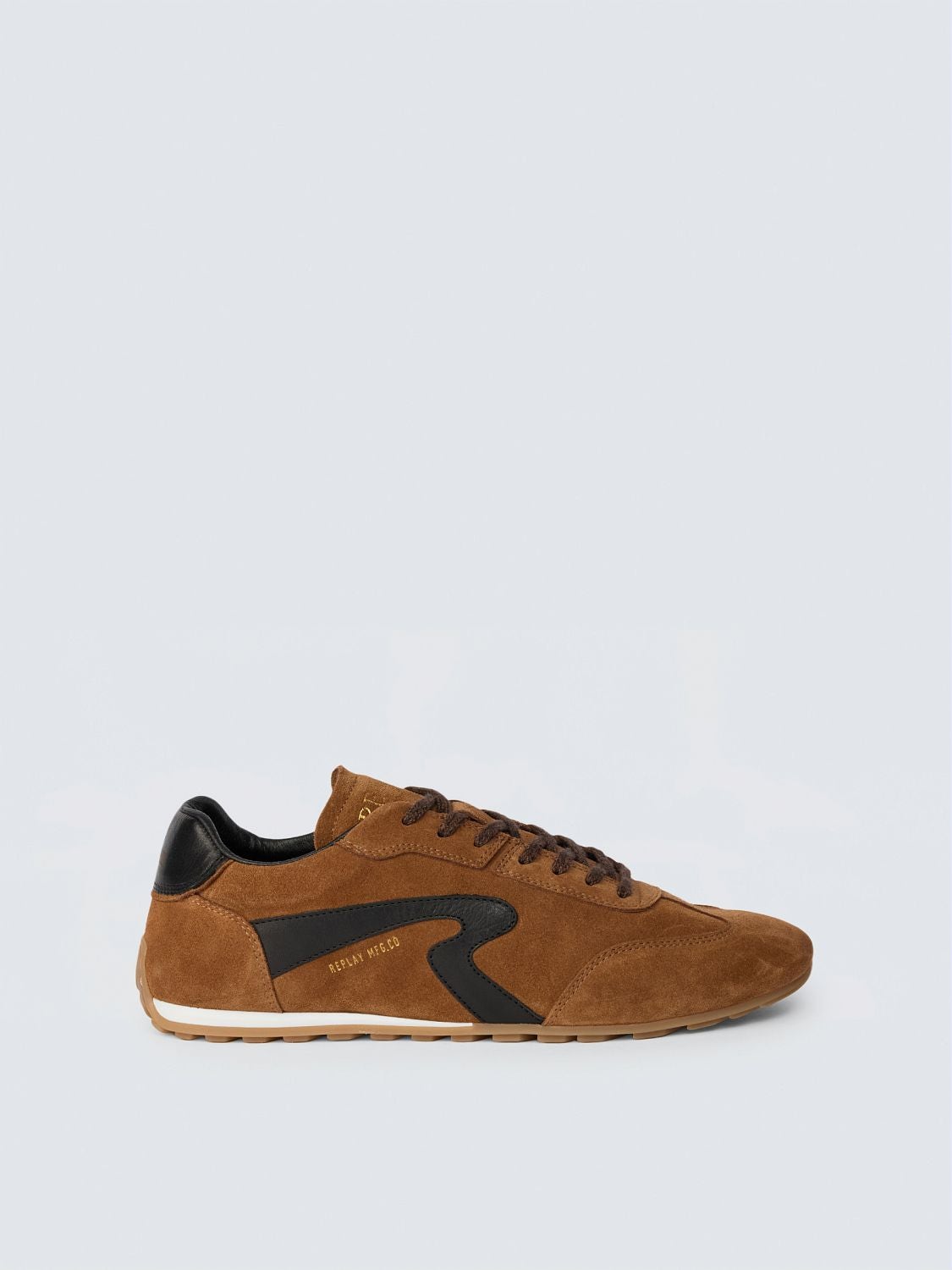 REPLAY BACKWARD UNION SUEDE SNEAKERS GMSL1 .000.C0001L TAN 1