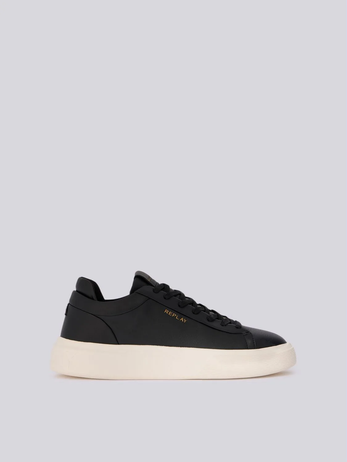 Notting double leather sneakers Black Replay Jeans