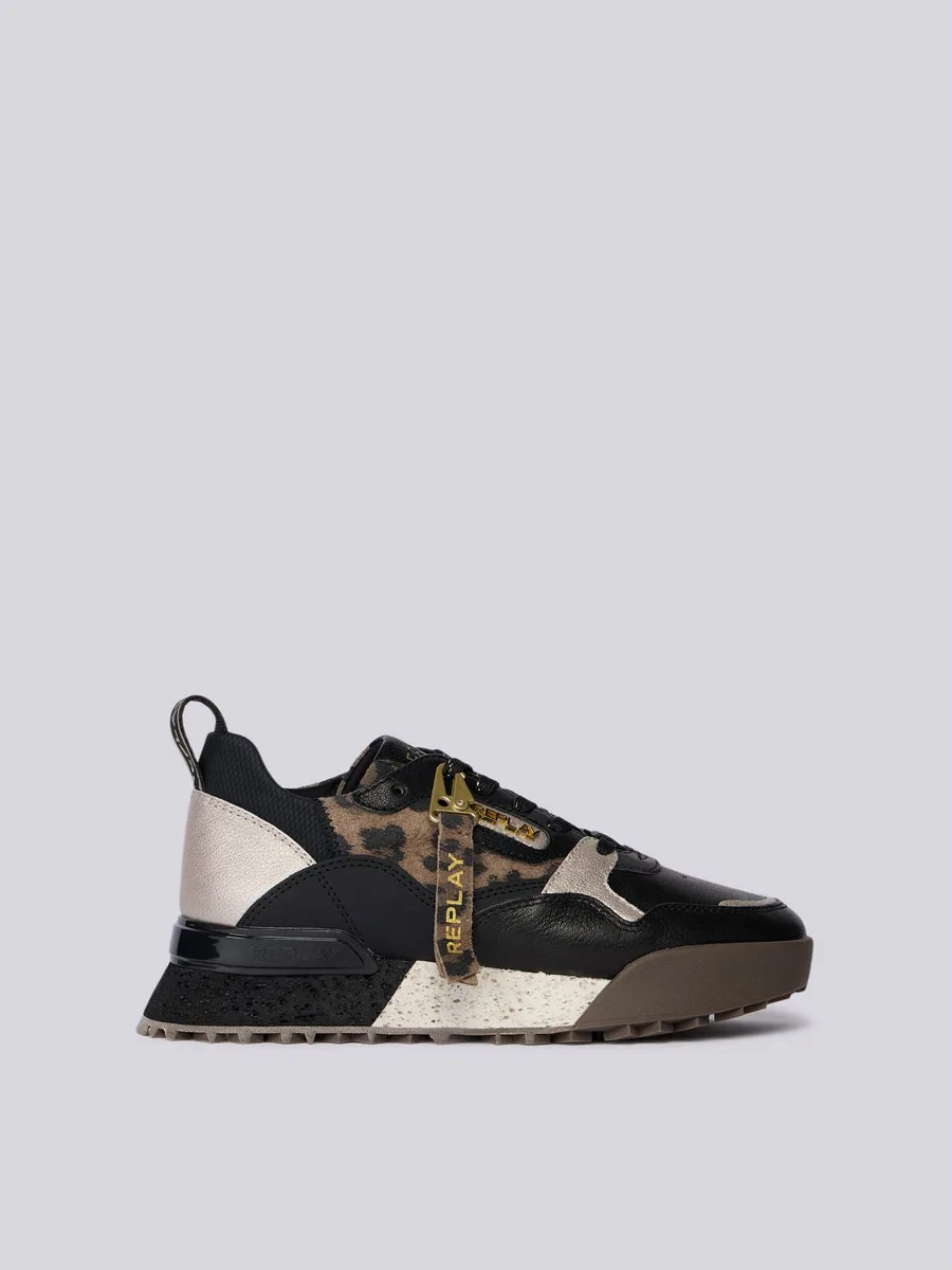 Field w classic sneakers Black Replay Jeans