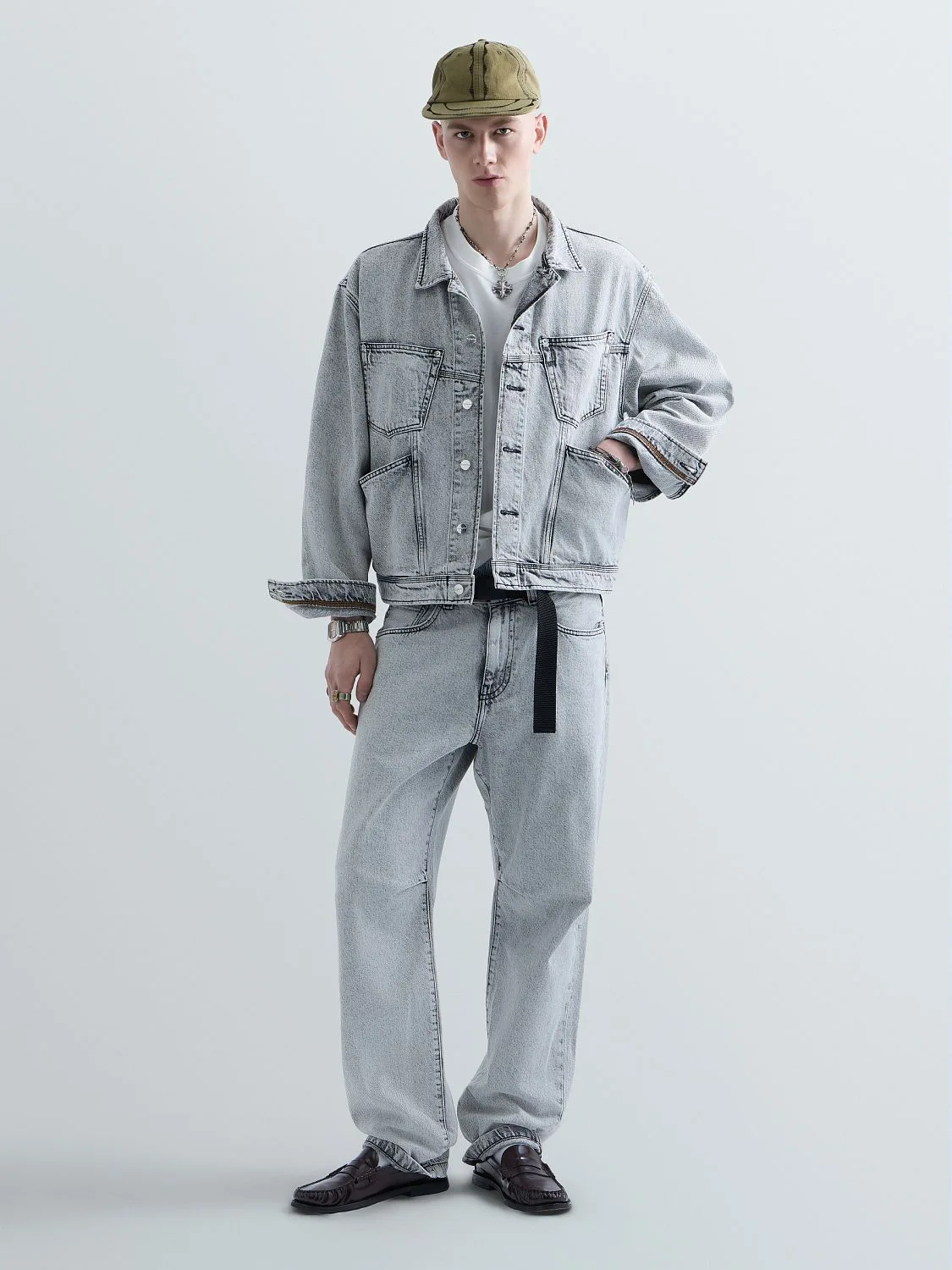 REPLAY KU8001.000.D936010-Jacket KU8001.000.D936010 SUPER LIGHT GREY 1
