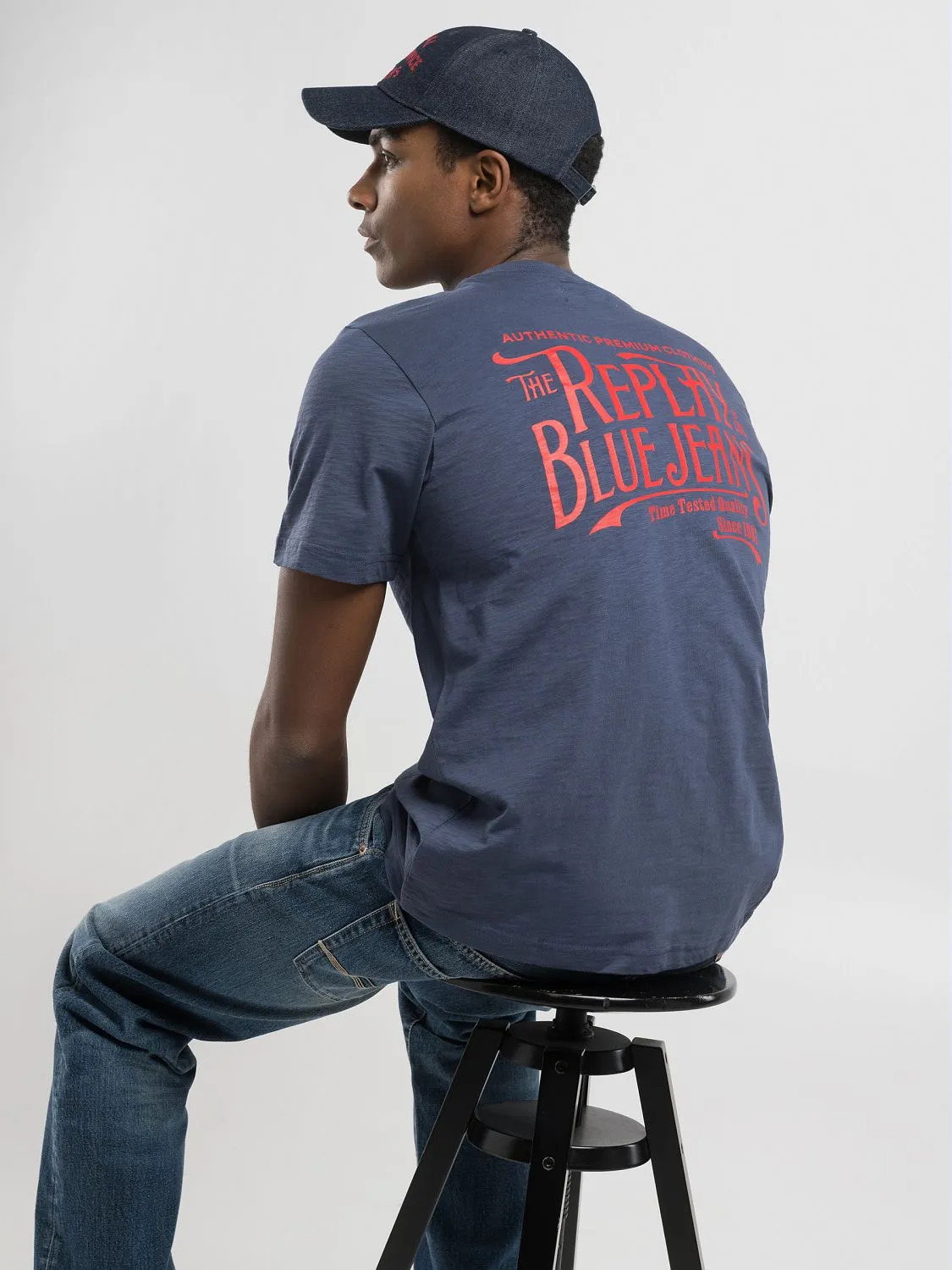 【REPLAY】★Blue Jeans T-Shirt★ M3023_000_22336_098_4.jpg