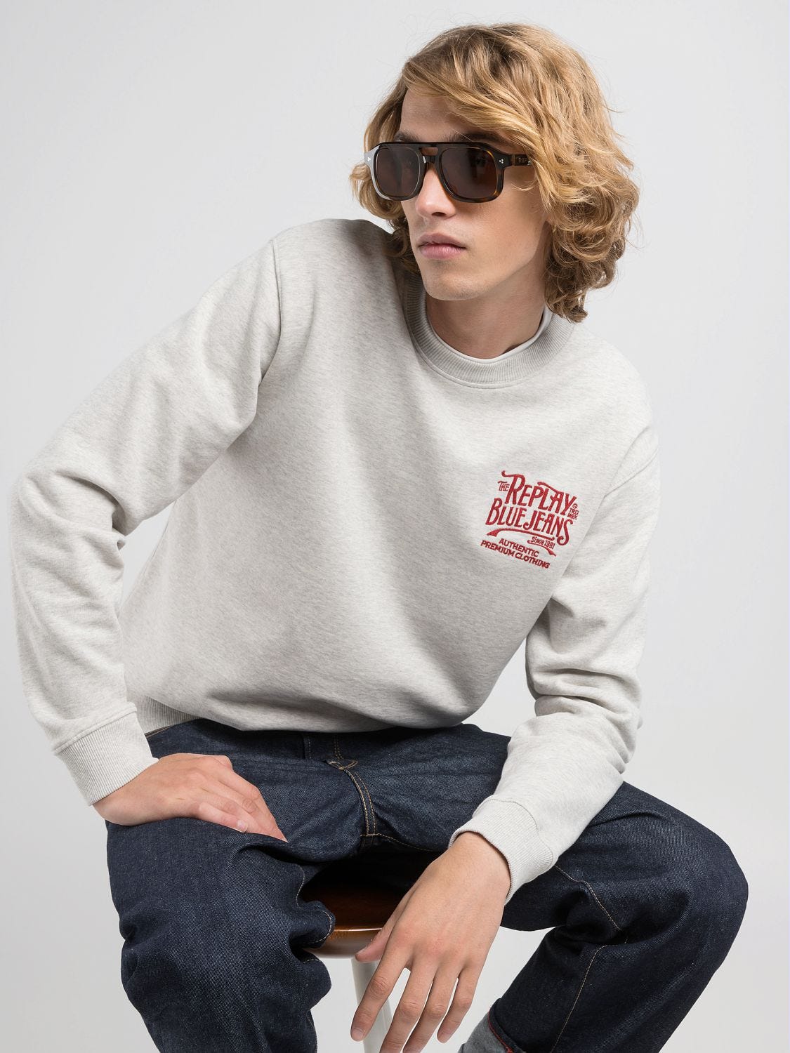 Buy Grey Charcoal Short Sleeve Crew Neck Knitted T-Shirt